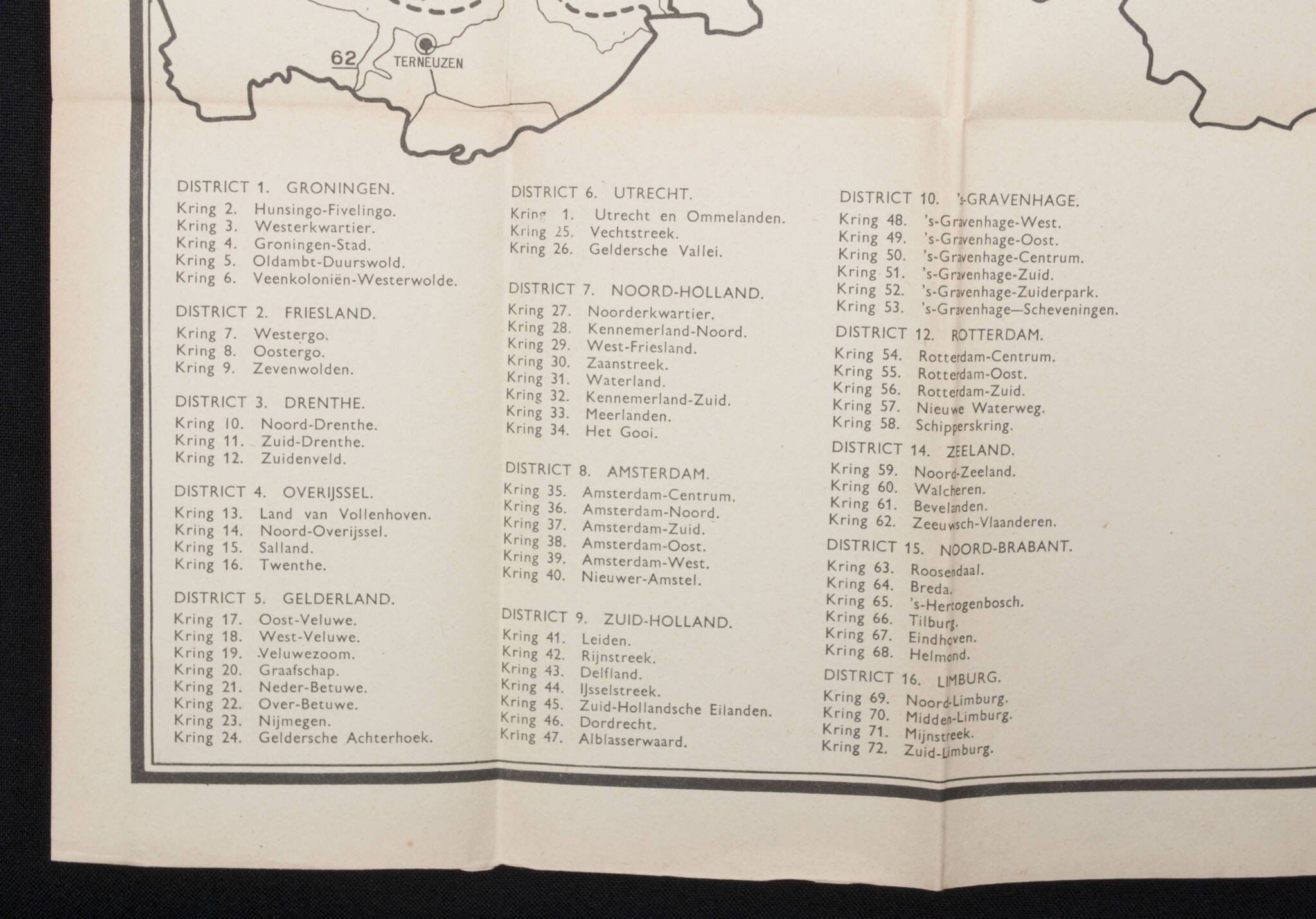 (NSB) Almanak 1943 complete with the very rare foldable chart of the Netherlands – Rare — image 9