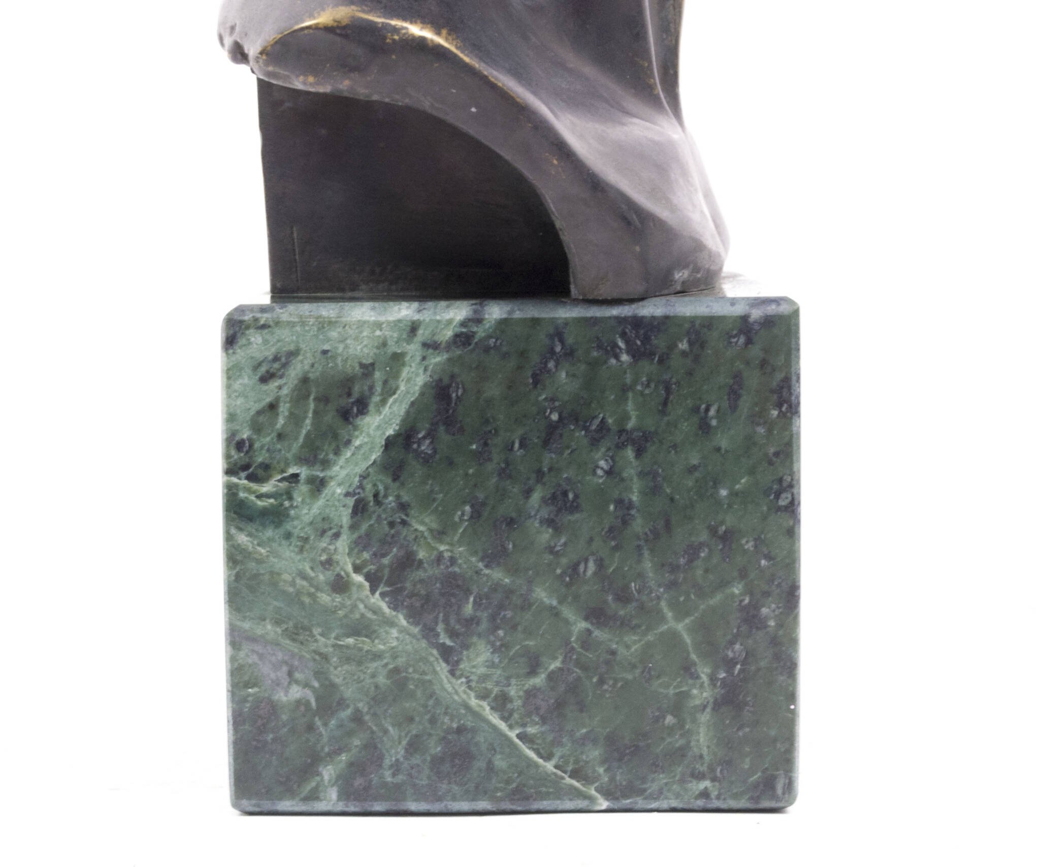 German World War I frontsoldier bust (large size 30 cm) by artist Fritz P. Zimmer – dated 1917 – rare — image 21