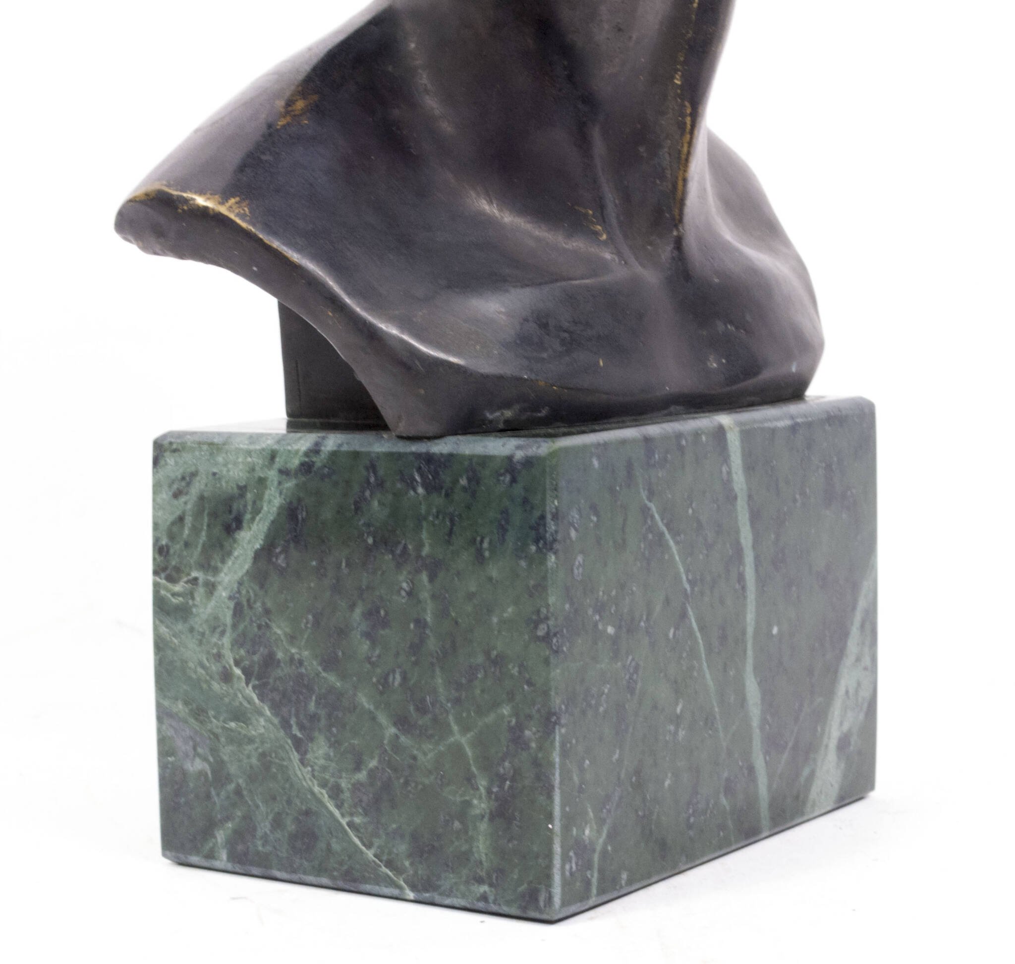 German World War I frontsoldier bust (large size 30 cm) by artist Fritz P. Zimmer – dated 1917 – rare — image 24