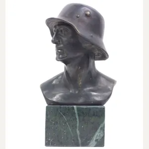 German World War I frontsoldier bust (large size 30 cm) …