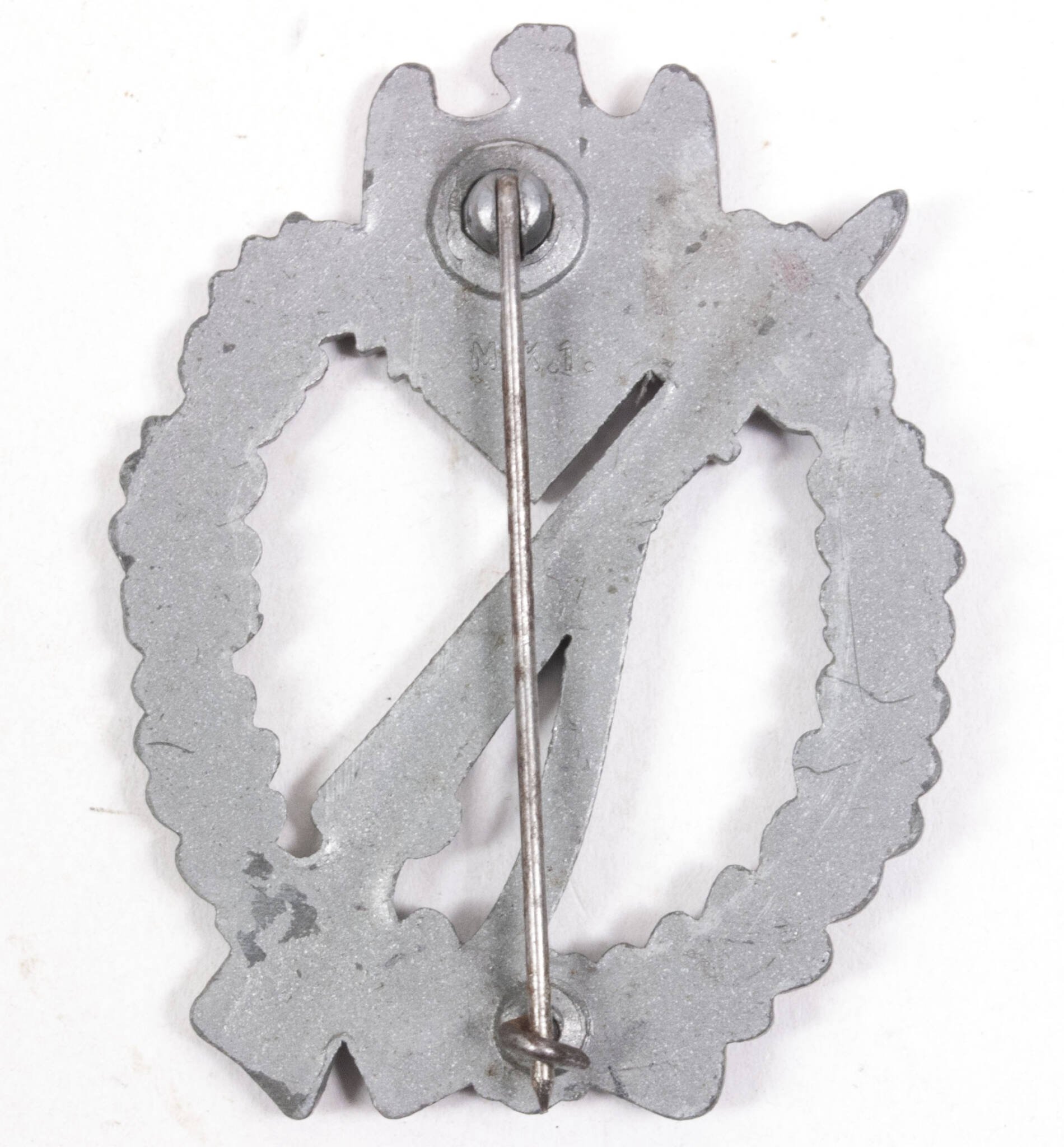 Infanterie Sturmabzeichen (ISA) Infantry Assault Badge (IAB) (Maker Metal & Kunststoff 'MK1') — image 2