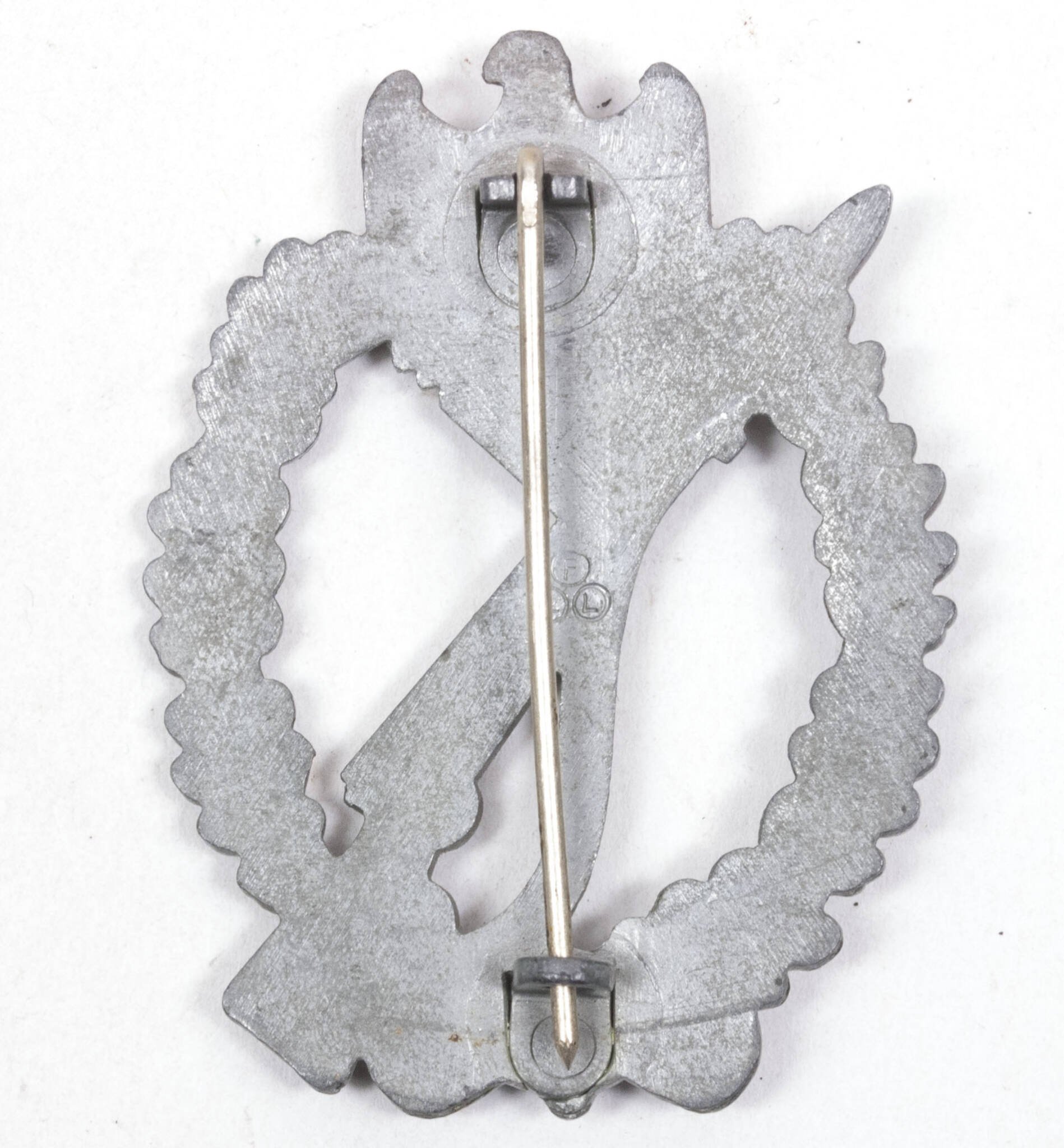 Infanterie Sturmabzeichen (ISA) / Infantry Assault Badge (IAB) (Maker Friedrich Linden FLL) — image 2