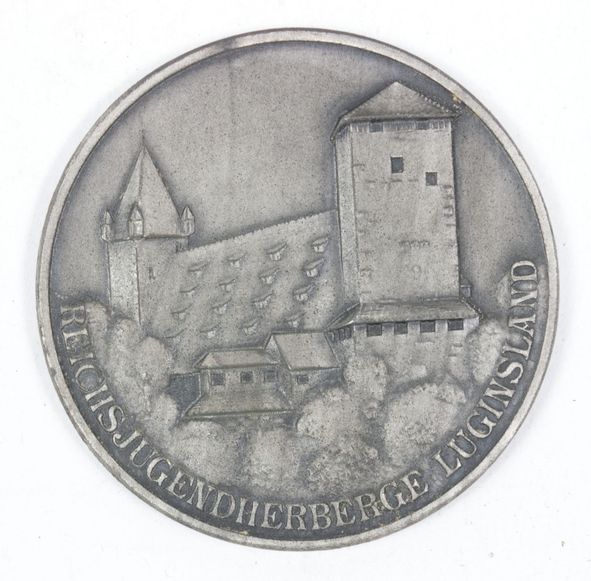 Hitlerjugend (HJ) Reichsparteitag 1938 plaque Landesverband Franken/Reichsjugendherberge Luginsland + etui — image 12