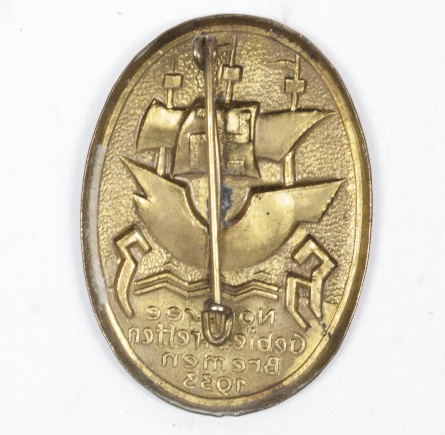 Hitlerjugend (HJ) Nordsee Gebietstreffen Bremen 1933 abzeichen — image 2