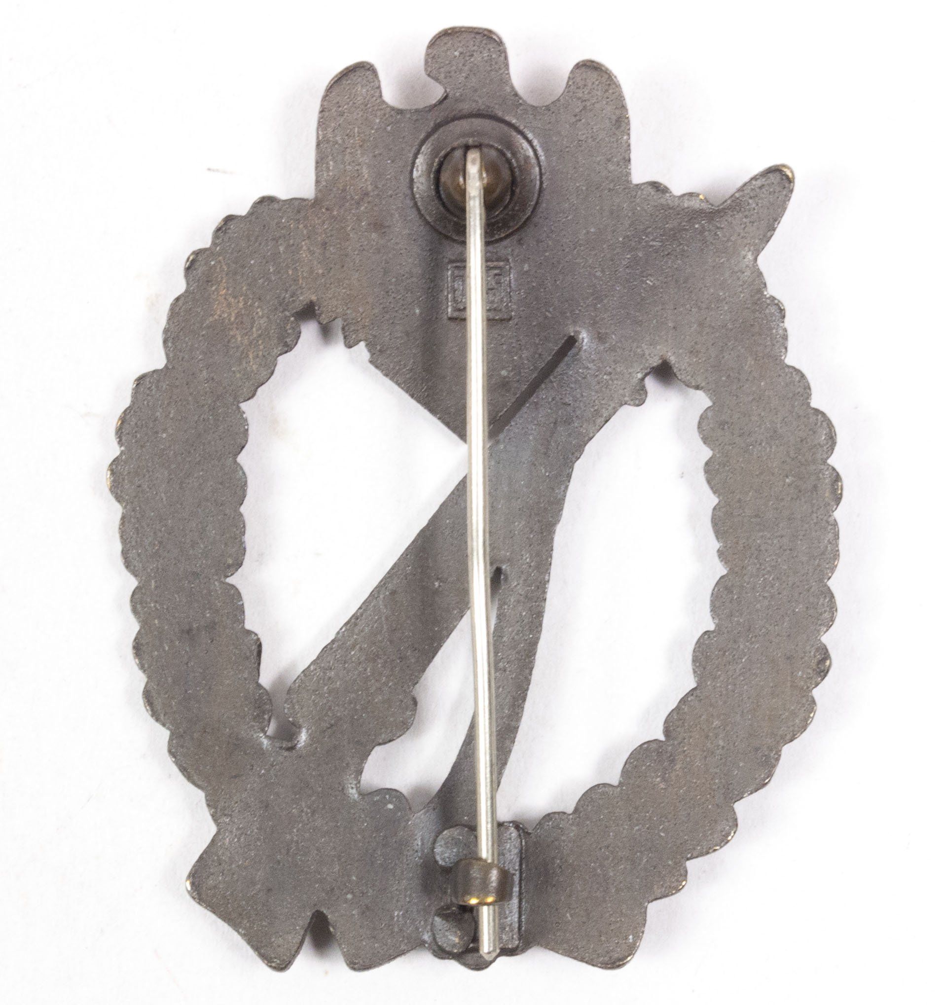 Infanterie Sturmabzeichen (ISA) bronze / Infantry Assault Badge (IAB) (Maker Josef Feix & Söhne, Gablonz) — image 2