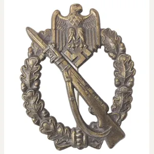 Infanterie Sturmabzeichen (ISA) bronze / Infantry Assault Badge (IAB) (Maker …