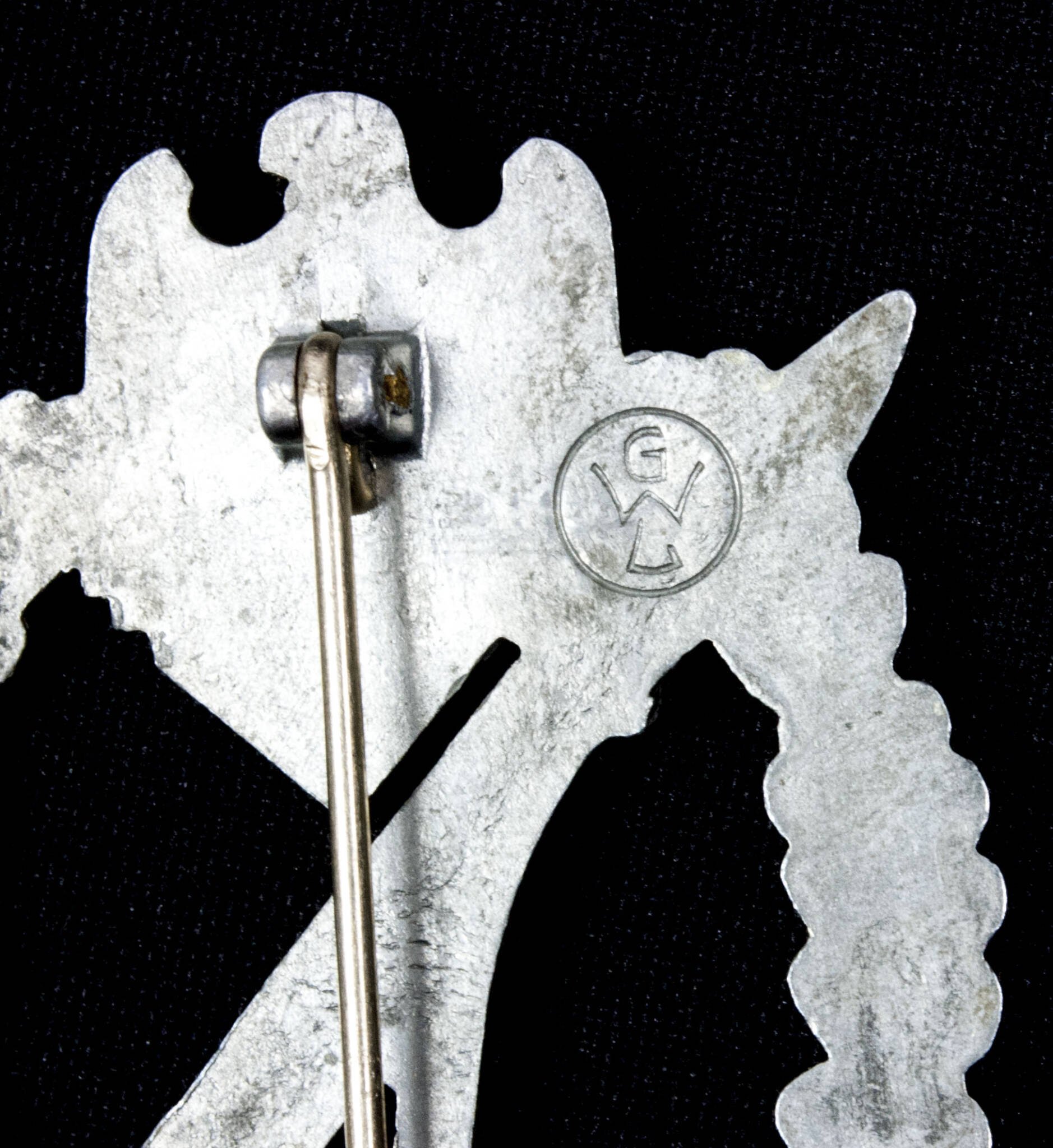 Infanterie Sturmabzeichen (ISA) bronze / Infantry Assault Badge (IAB) (Maker Gebrüder Wegerhof) — image 4