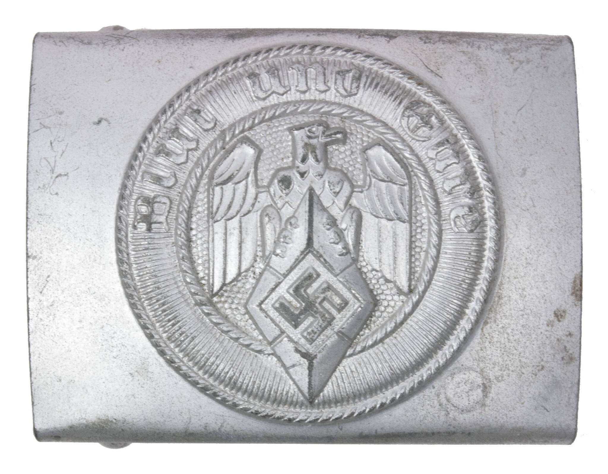 Hitlerjugend (HJ) steel buckle (RZM M4/110 Joseph Feix & Sohne (JFS) — image 3