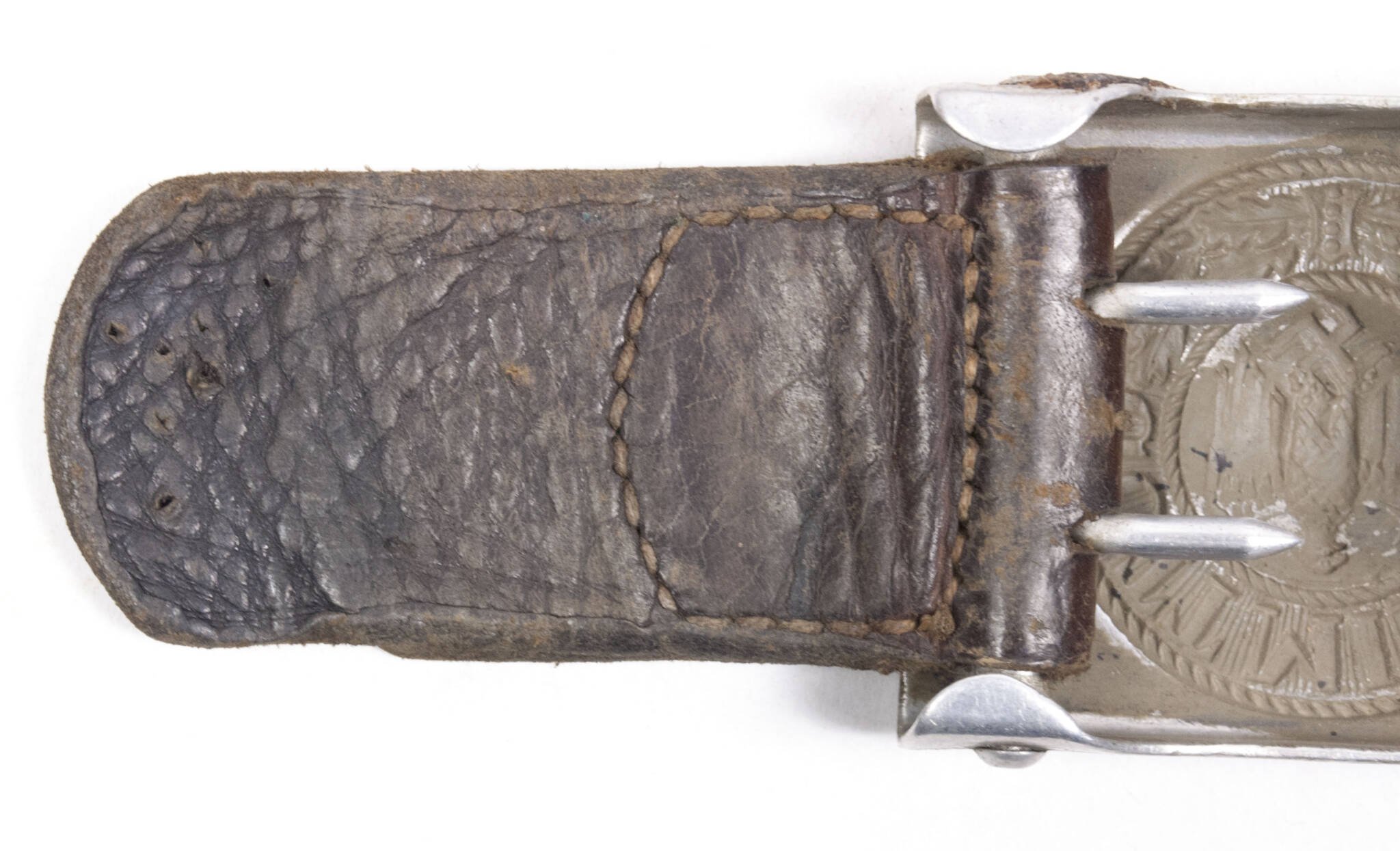 Wehrmacht (Heer) tabbed buckle (Maker H. Arld Nuernberg 1937) — image 14