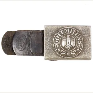 Wehrmacht (Heer) tabbed buckle (Maker H. Arld Nuernberg 1937)