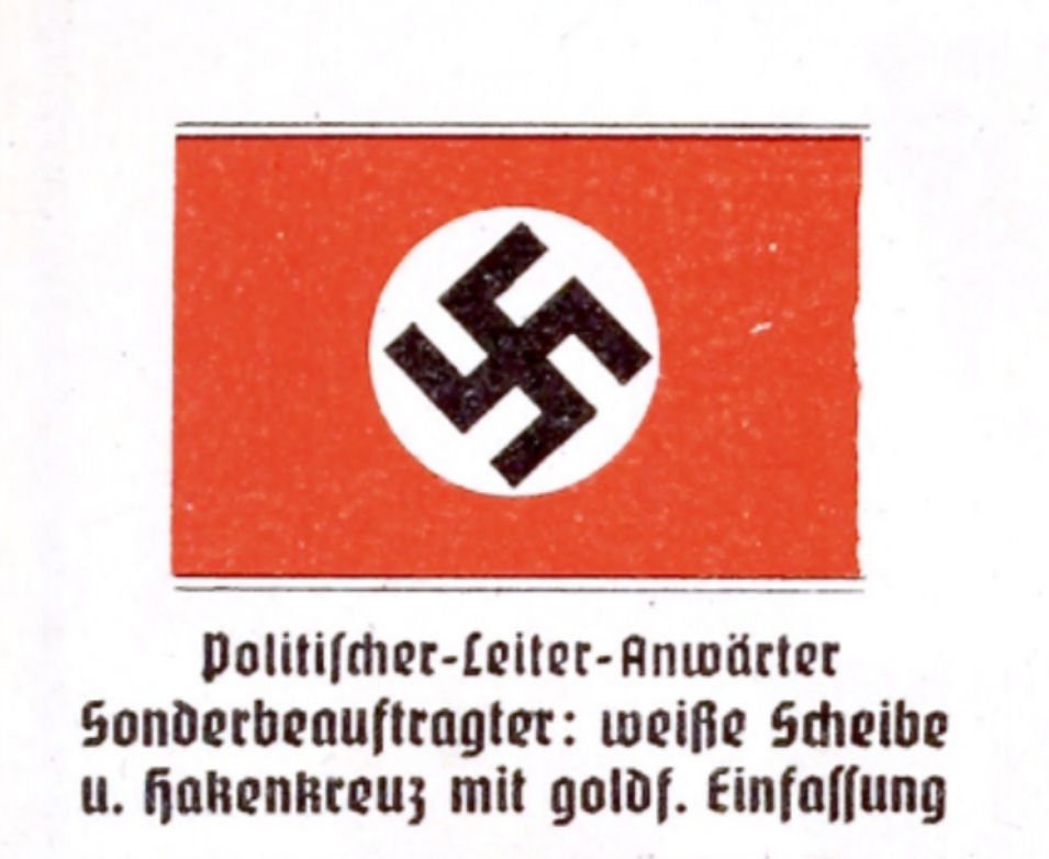 NSDAP armband Politischer Leiter Anwärter Sonderbeauftragter with RZM tag- Very rare — image 22