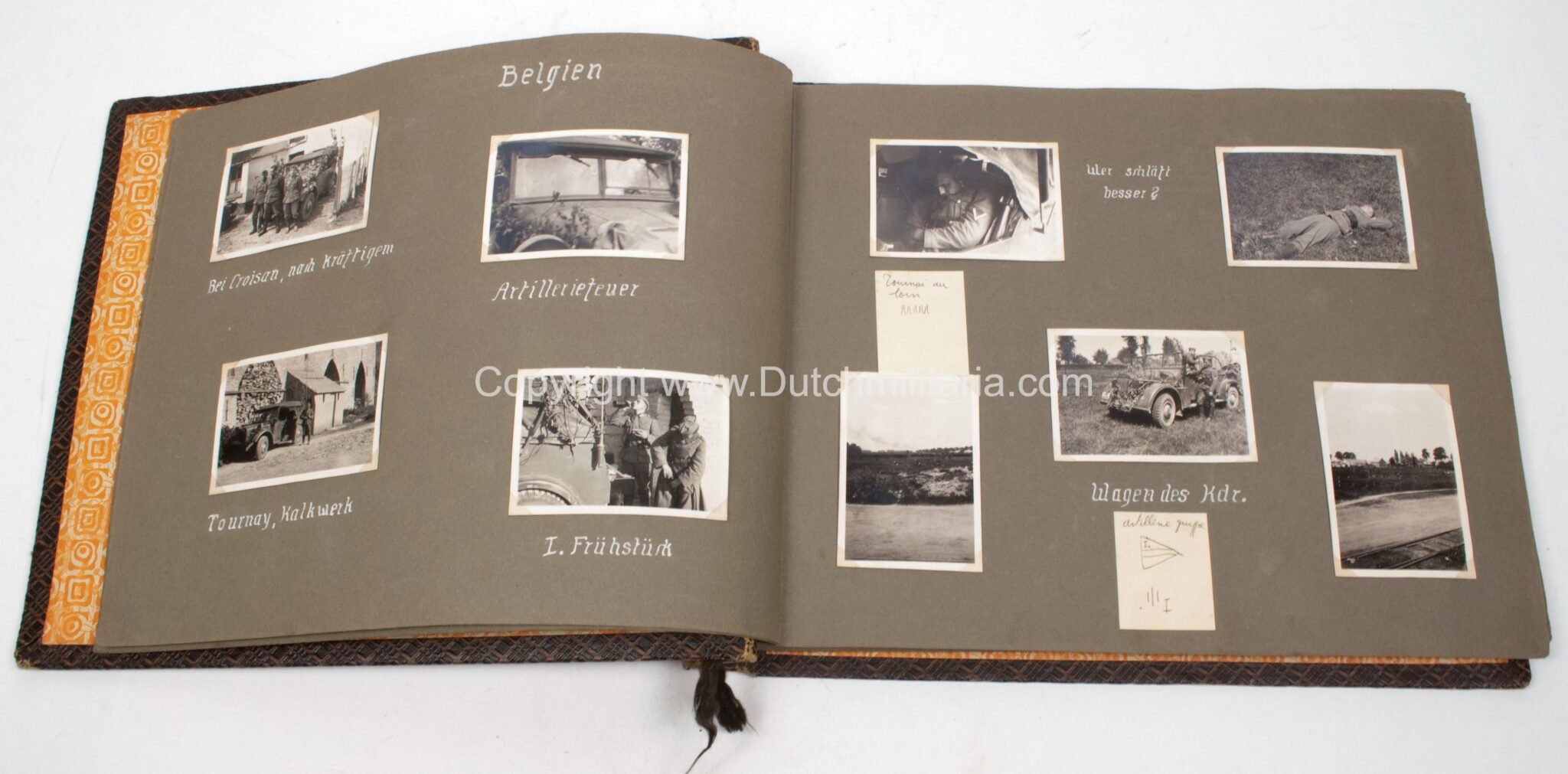 (Photoalbum) Der Feldzug im Westen 1940 – 18 Infanterie Division Nachrichtenzug (Holland, Belgium, Dunkirk, …) with 80 photo's) — image 10