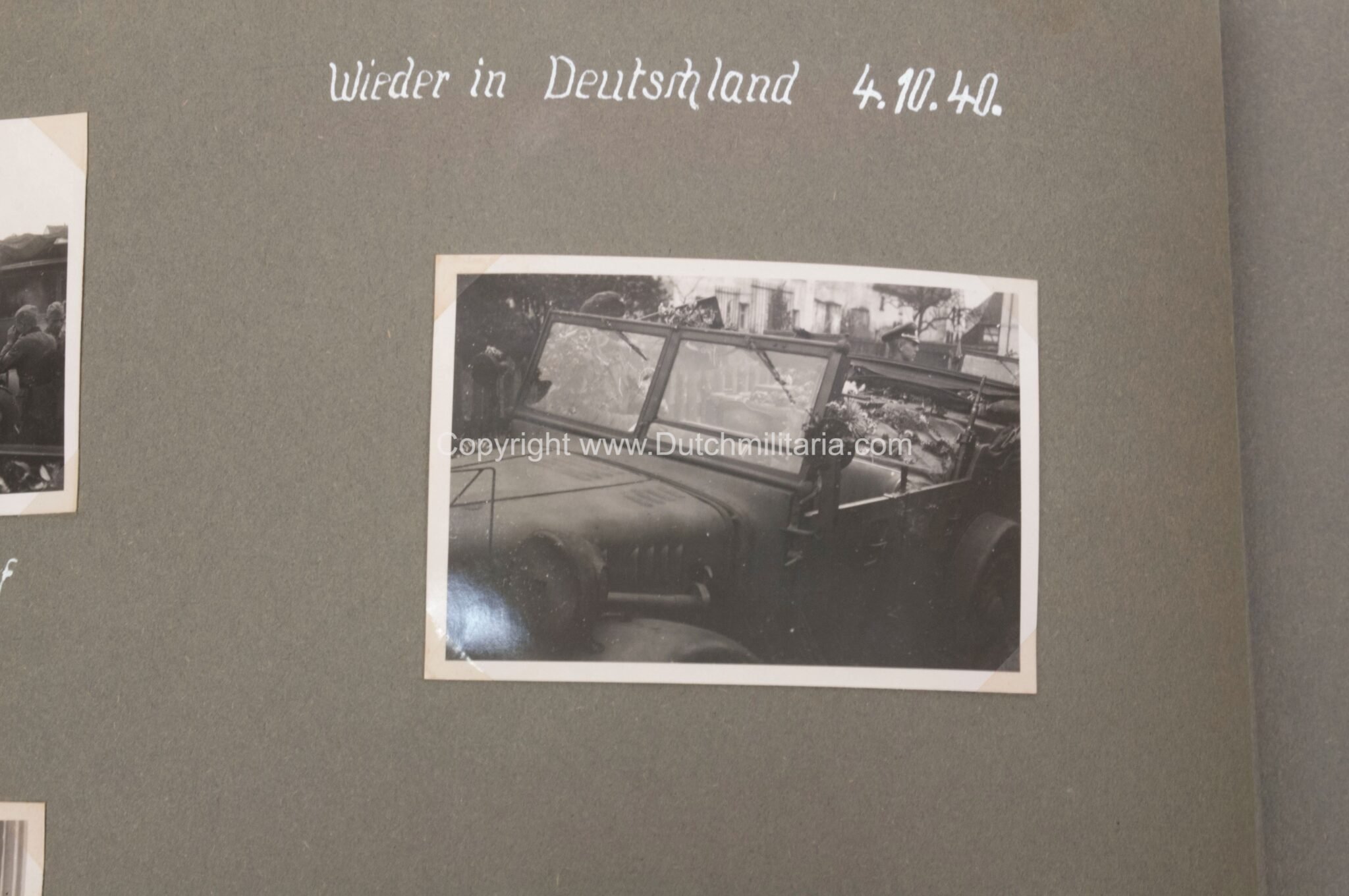 (Photoalbum) Der Feldzug im Westen 1940 – 18 Infanterie Division Nachrichtenzug (Holland, Belgium, Dunkirk, …) with 80 photo's) — image 105