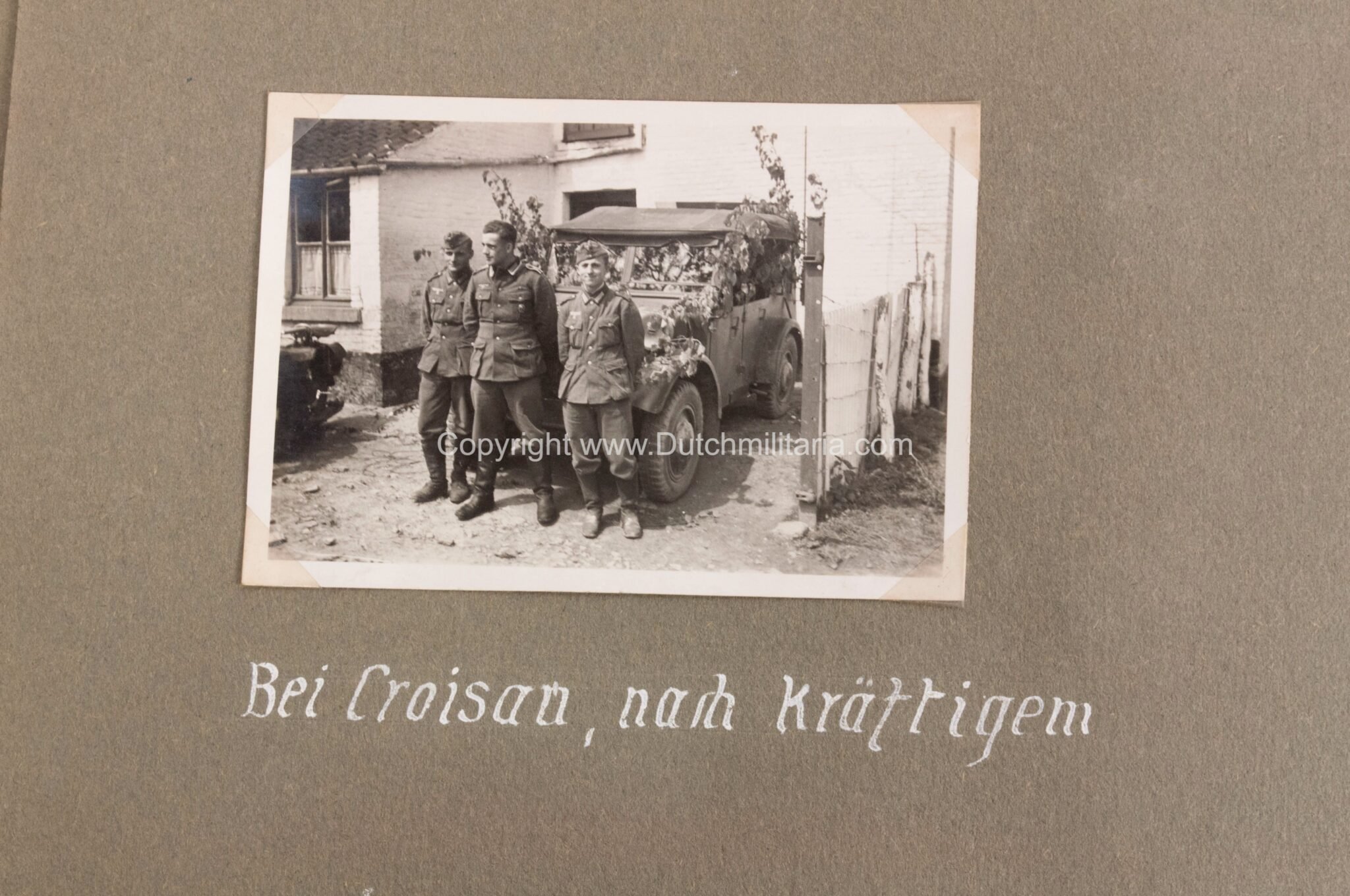 (Photoalbum) Der Feldzug im Westen 1940 – 18 Infanterie Division Nachrichtenzug (Holland, Belgium, Dunkirk, …) with 80 photo's) — image 12