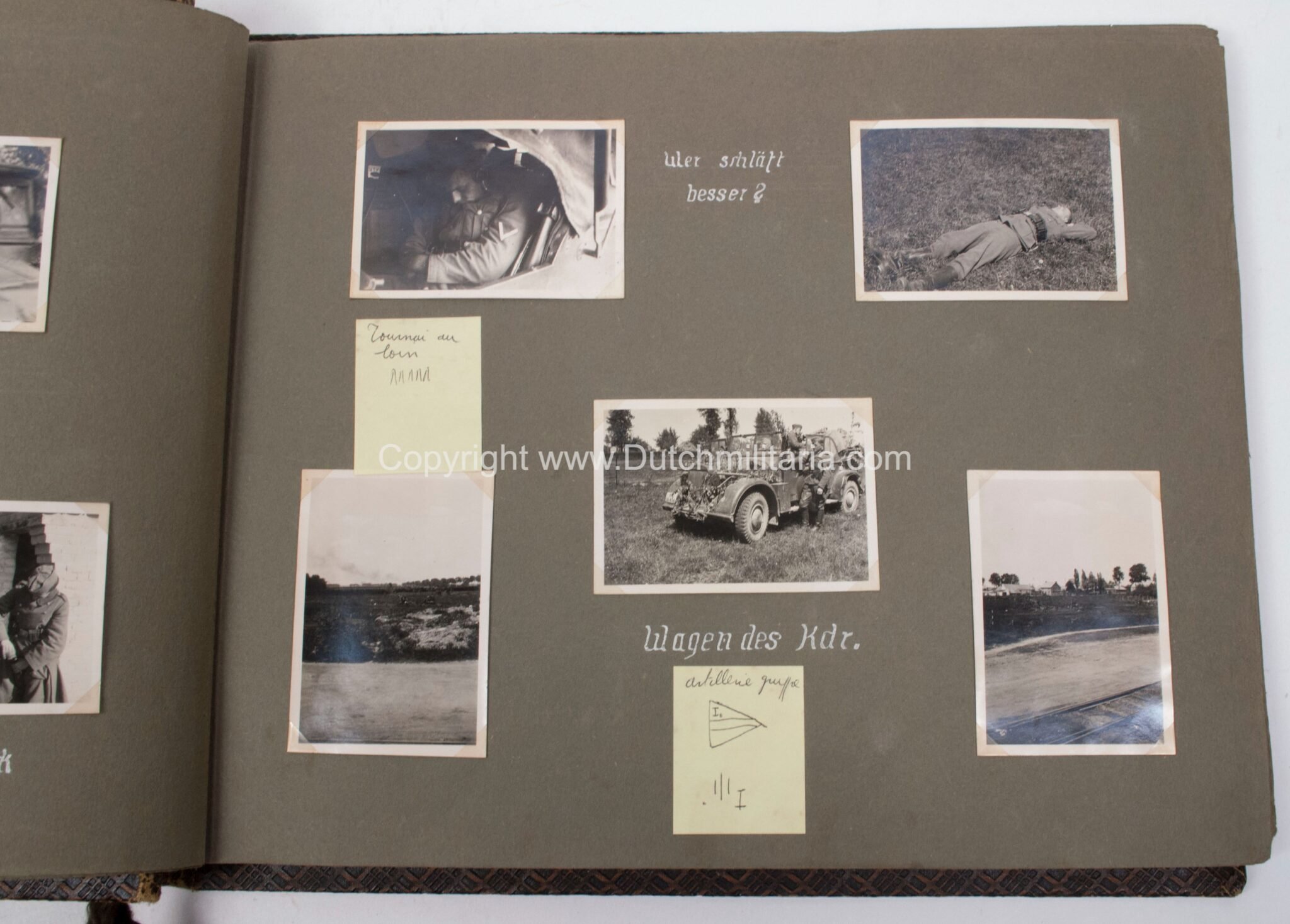 (Photoalbum) Der Feldzug im Westen 1940 – 18 Infanterie Division Nachrichtenzug (Holland, Belgium, Dunkirk, …) with 80 photo's) — image 15