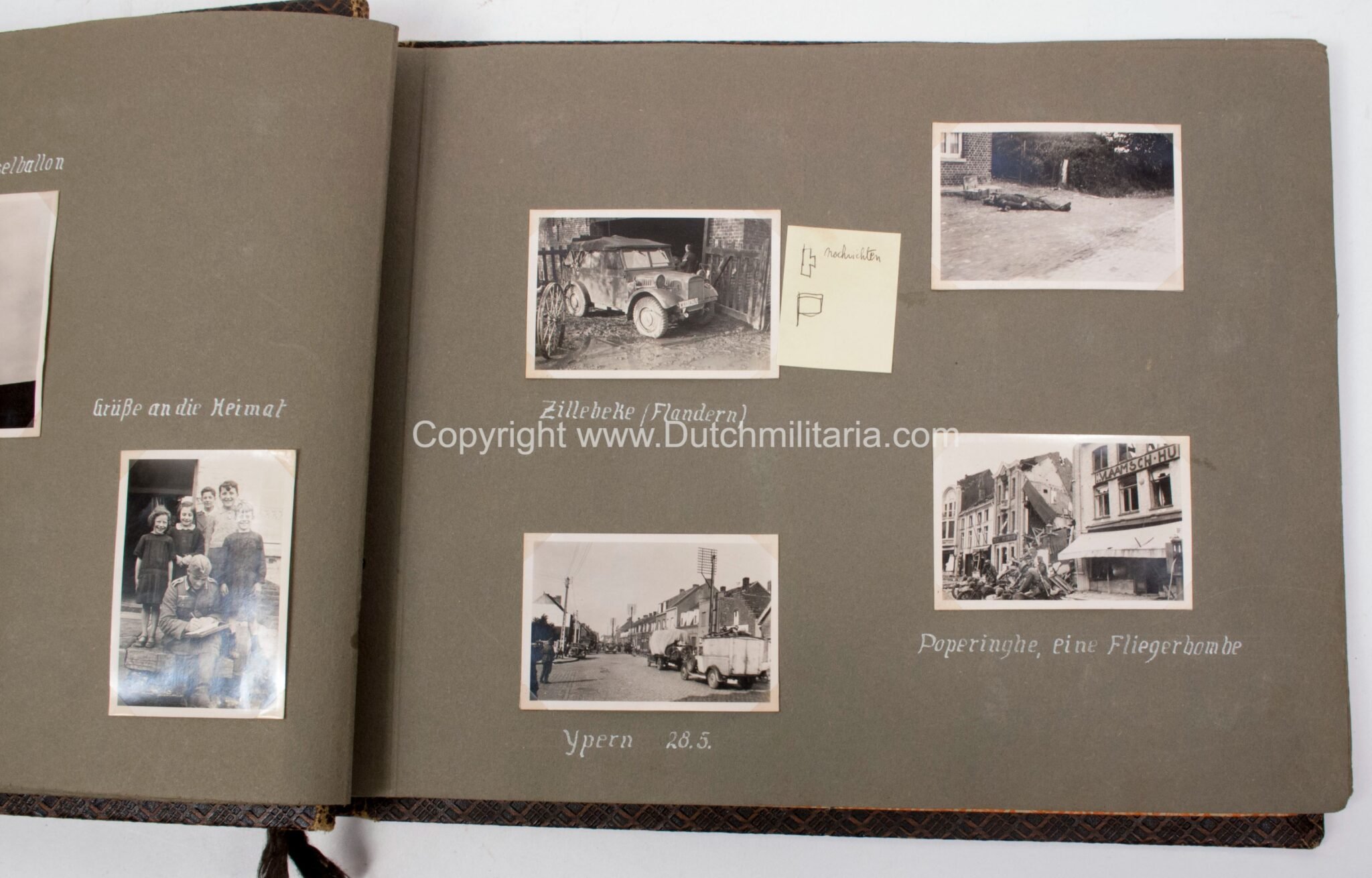 (Photoalbum) Der Feldzug im Westen 1940 – 18 Infanterie Division Nachrichtenzug (Holland, Belgium, Dunkirk, …) with 80 photo's) — image 28