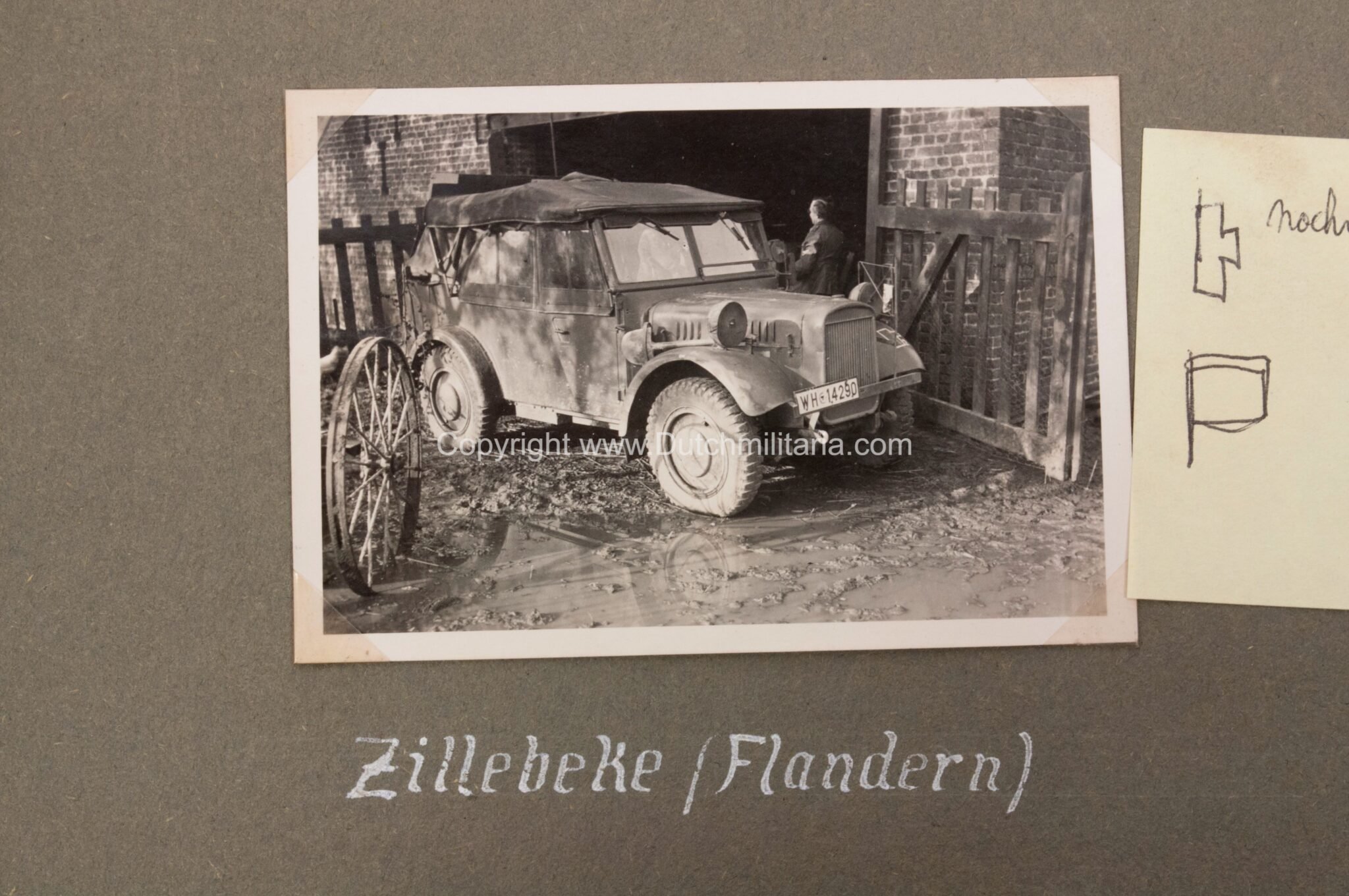 (Photoalbum) Der Feldzug im Westen 1940 – 18 Infanterie Division Nachrichtenzug (Holland, Belgium, Dunkirk, …) with 80 photo's) — image 29