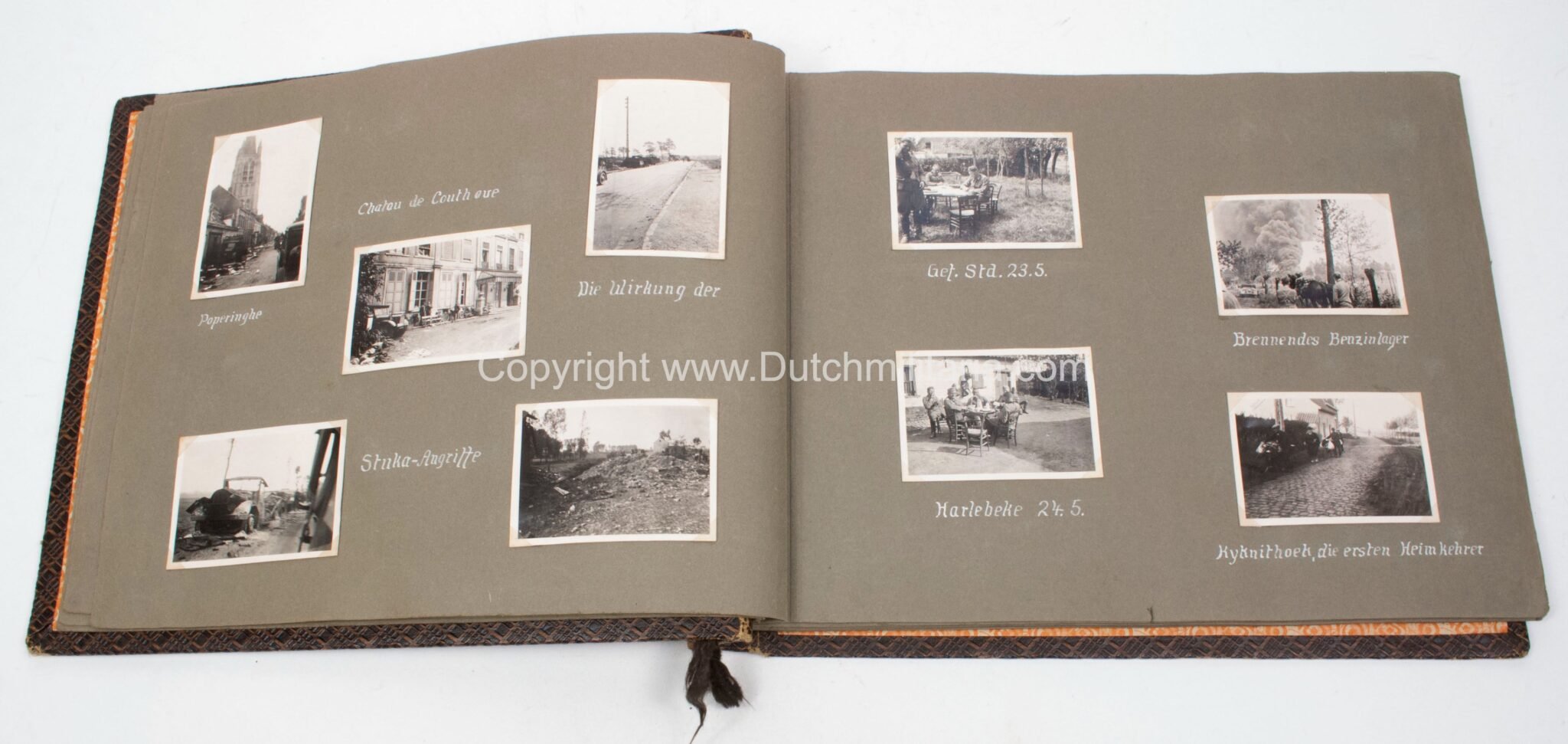 (Photoalbum) Der Feldzug im Westen 1940 – 18 Infanterie Division Nachrichtenzug (Holland, Belgium, Dunkirk, …) with 80 photo's) — image 33