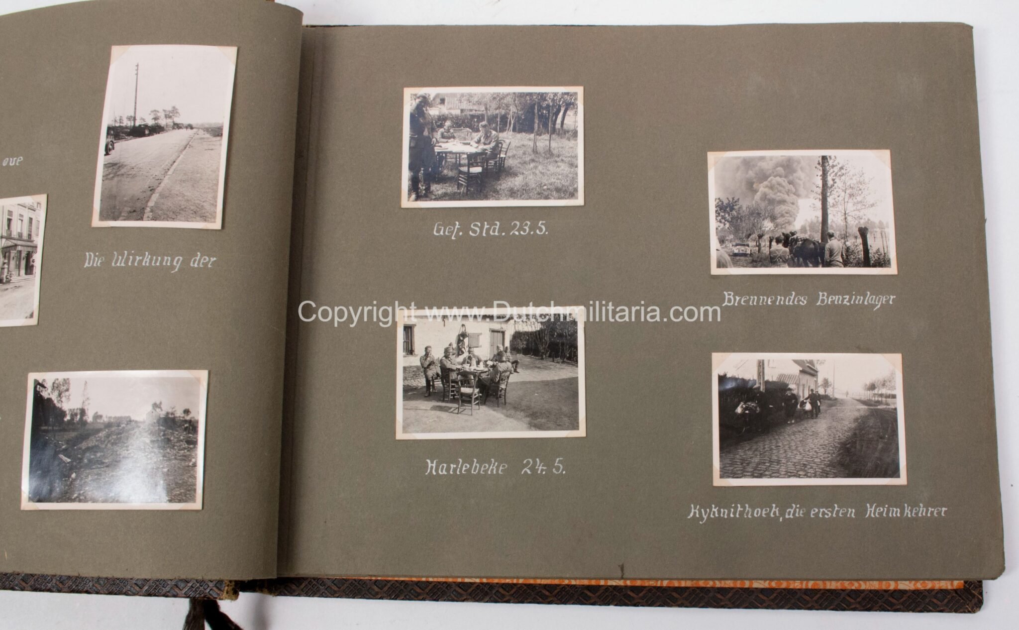 (Photoalbum) Der Feldzug im Westen 1940 – 18 Infanterie Division Nachrichtenzug (Holland, Belgium, Dunkirk, …) with 80 photo's) — image 40