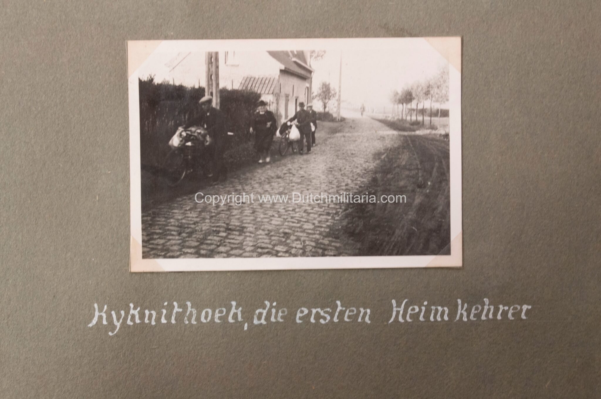 (Photoalbum) Der Feldzug im Westen 1940 – 18 Infanterie Division Nachrichtenzug (Holland, Belgium, Dunkirk, …) with 80 photo's) — image 44