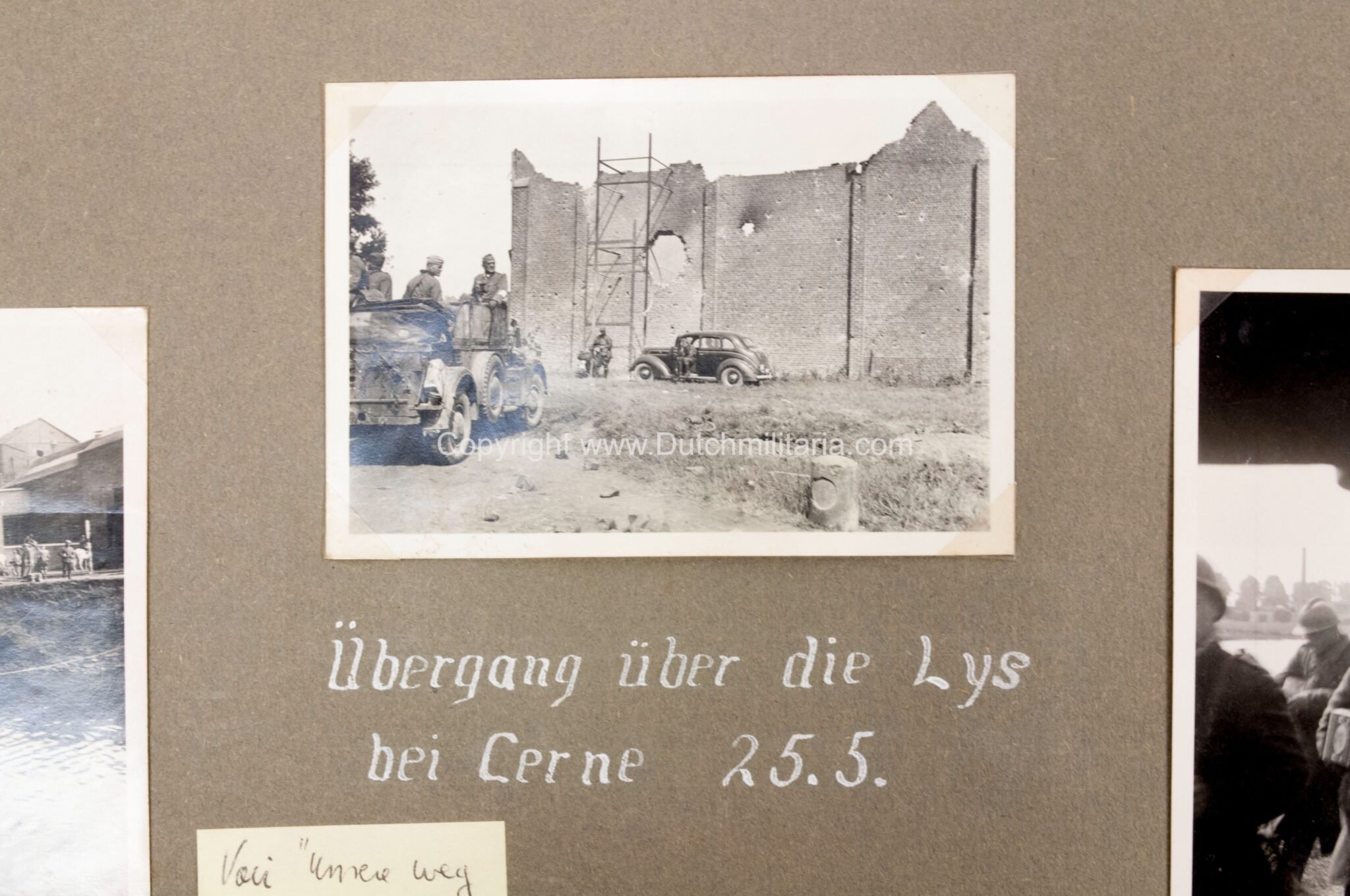 (Photoalbum) Der Feldzug im Westen 1940 – 18 Infanterie Division Nachrichtenzug (Holland, Belgium, Dunkirk, …) with 80 photo's) — image 49