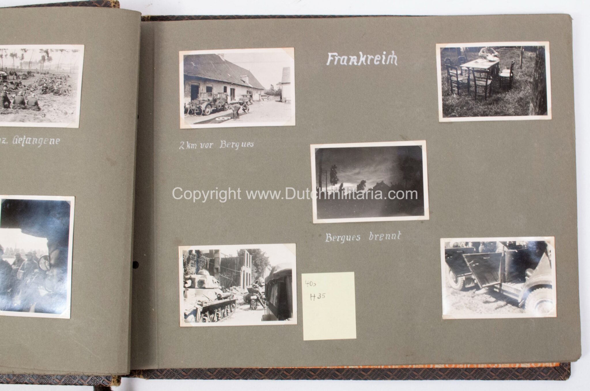 (Photoalbum) Der Feldzug im Westen 1940 – 18 Infanterie Division Nachrichtenzug (Holland, Belgium, Dunkirk, …) with 80 photo's) — image 53