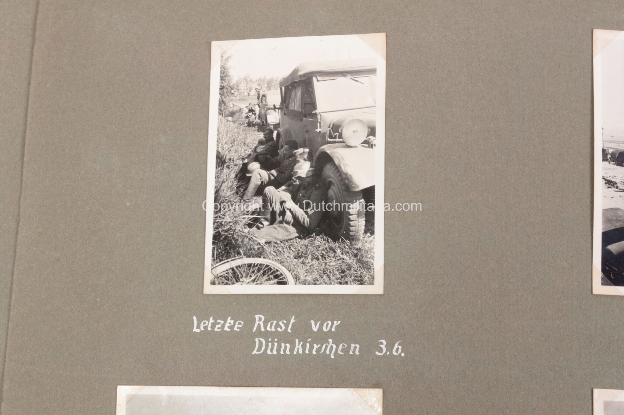 (Photoalbum) Der Feldzug im Westen 1940 – 18 Infanterie Division Nachrichtenzug (Holland, Belgium, Dunkirk, …) with 80 photo's) — image 61