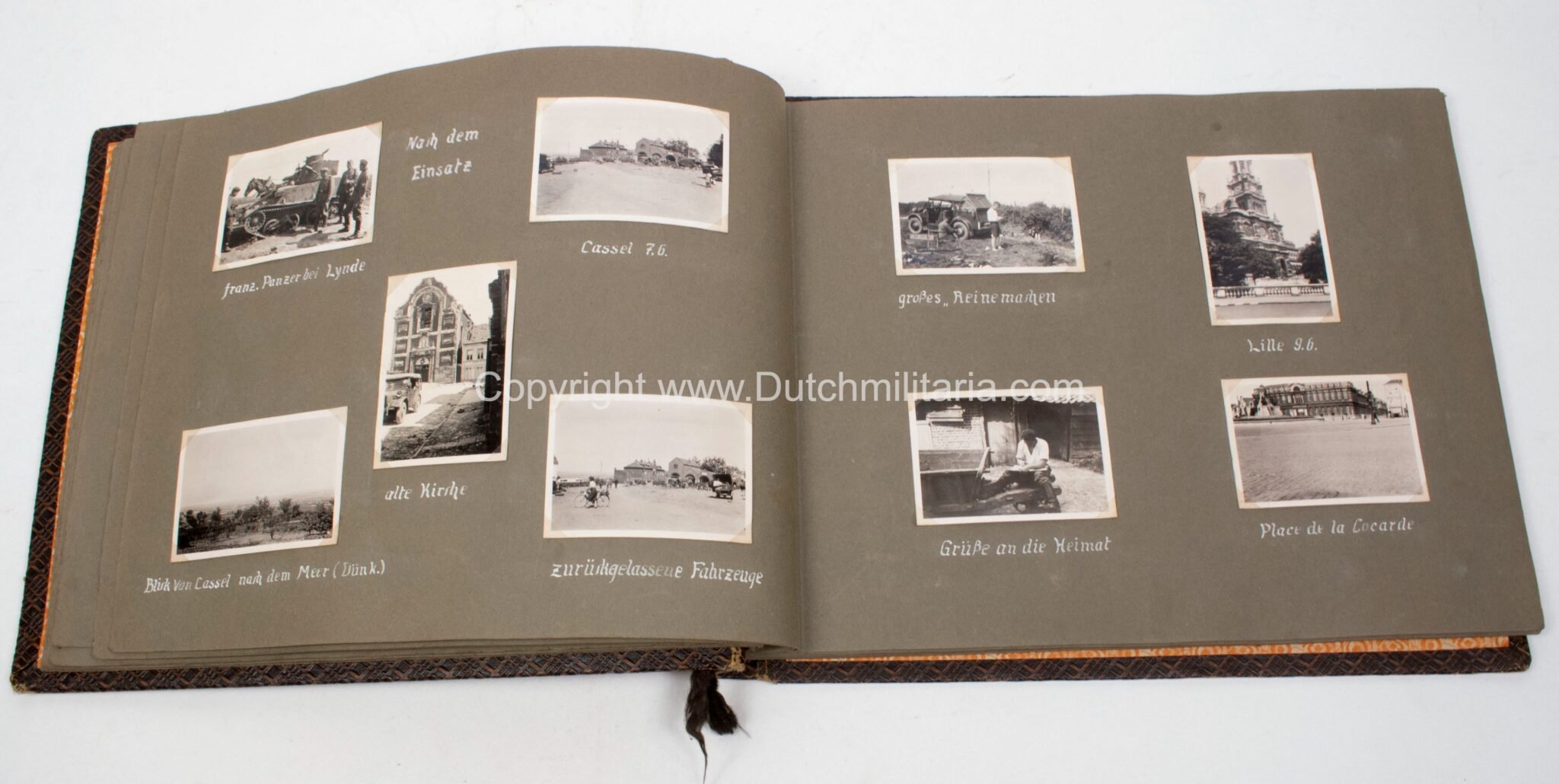 (Photoalbum) Der Feldzug im Westen 1940 – 18 Infanterie Division Nachrichtenzug (Holland, Belgium, Dunkirk, …) with 80 photo's) — image 69