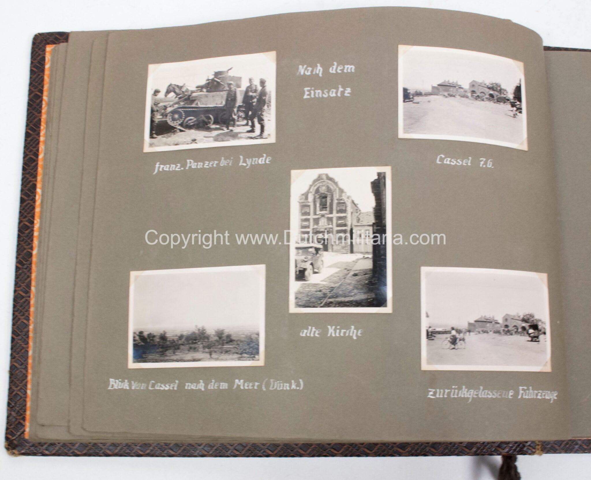 (Photoalbum) Der Feldzug im Westen 1940 – 18 Infanterie Division Nachrichtenzug (Holland, Belgium, Dunkirk, …) with 80 photo's) — image 70