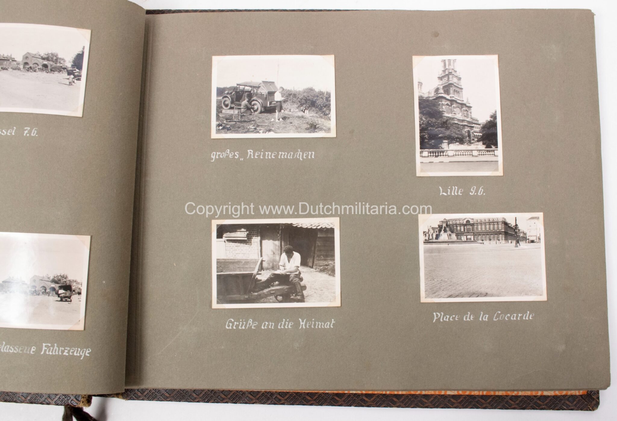 (Photoalbum) Der Feldzug im Westen 1940 – 18 Infanterie Division Nachrichtenzug (Holland, Belgium, Dunkirk, …) with 80 photo's) — image 76