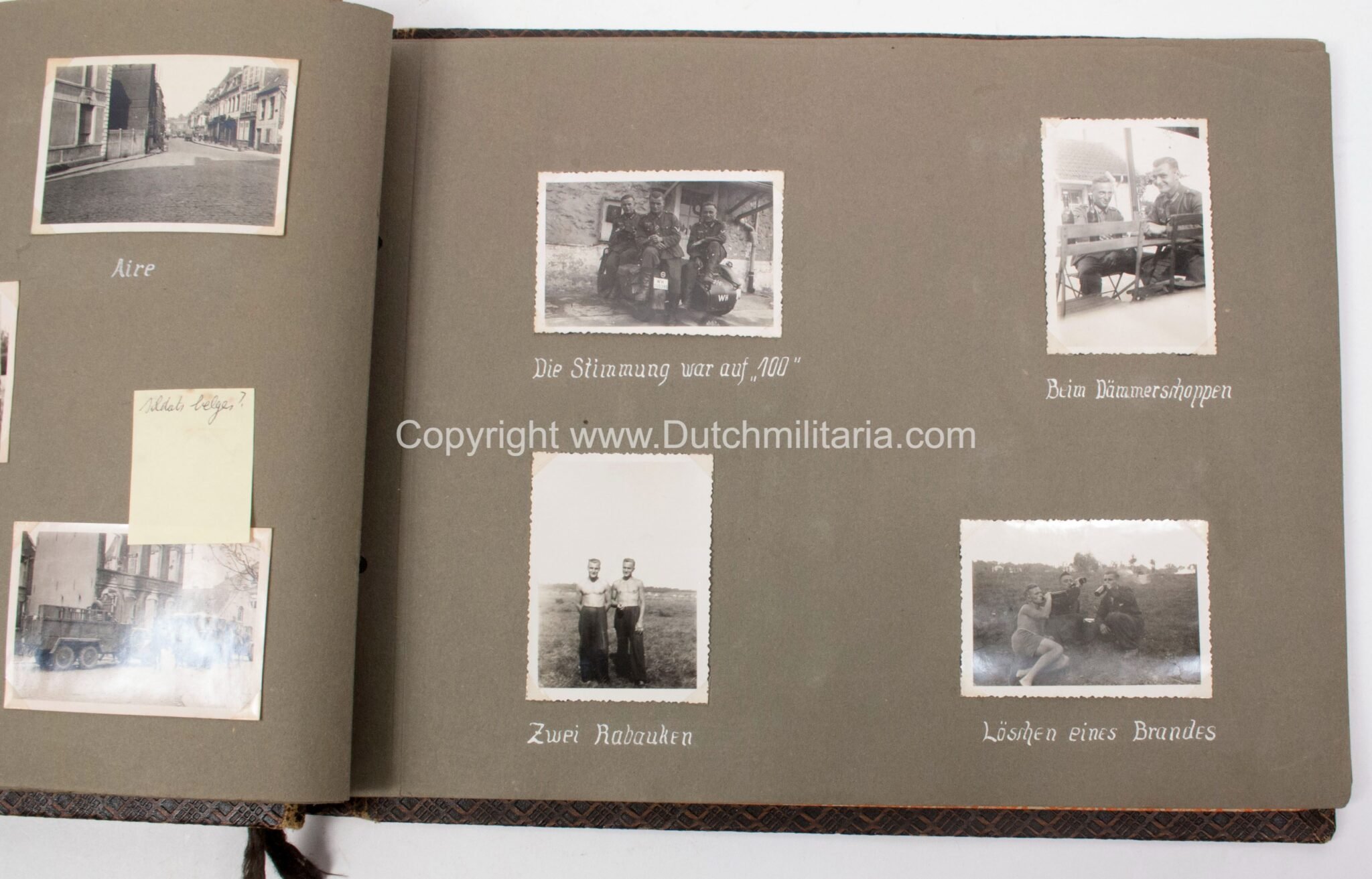 (Photoalbum) Der Feldzug im Westen 1940 – 18 Infanterie Division Nachrichtenzug (Holland, Belgium, Dunkirk, …) with 80 photo's) — image 88