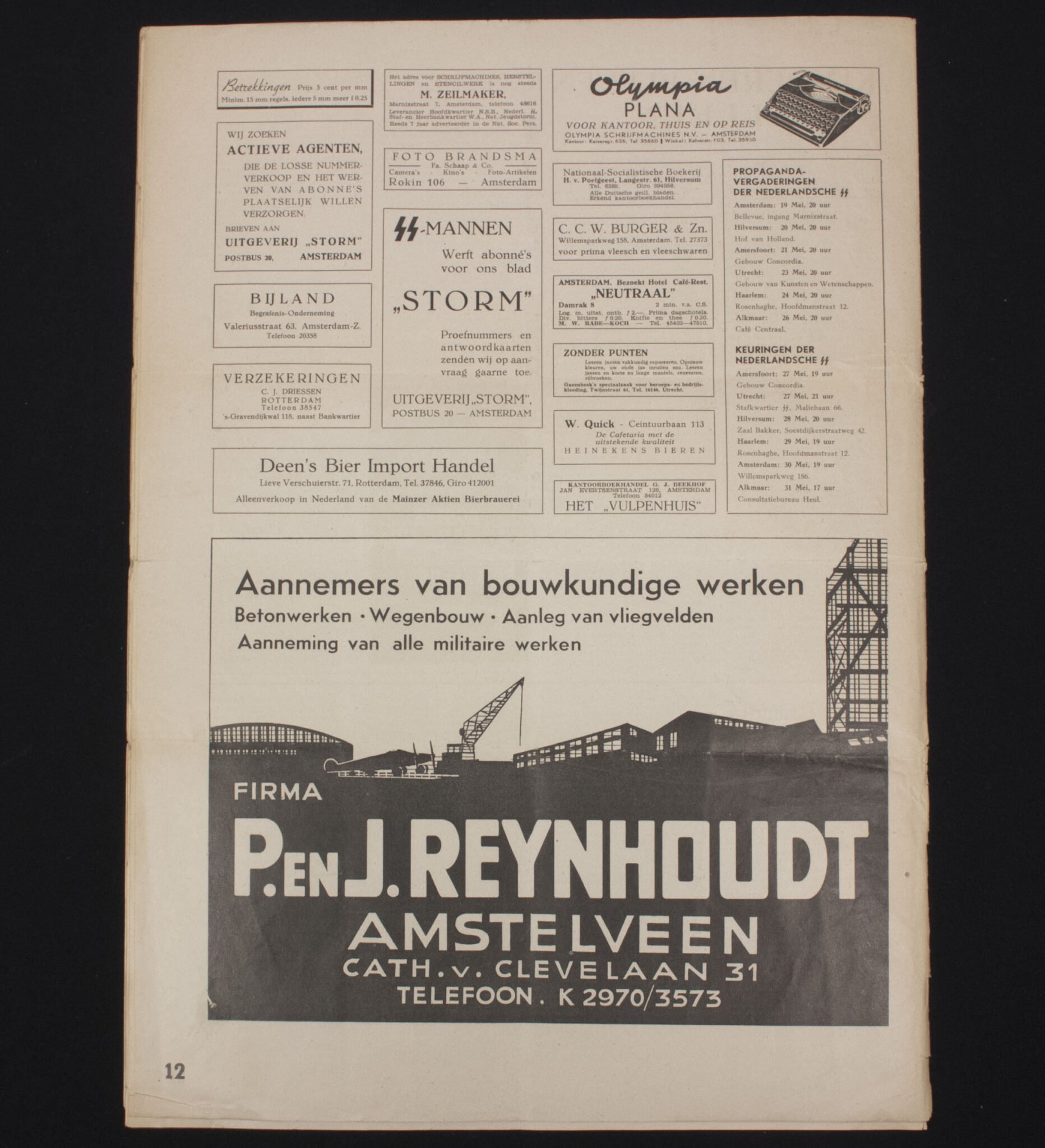 (Newspaper) Storm SS – Eerste Jrg. Nr. 5 – 9 Mei 1941 — image 13