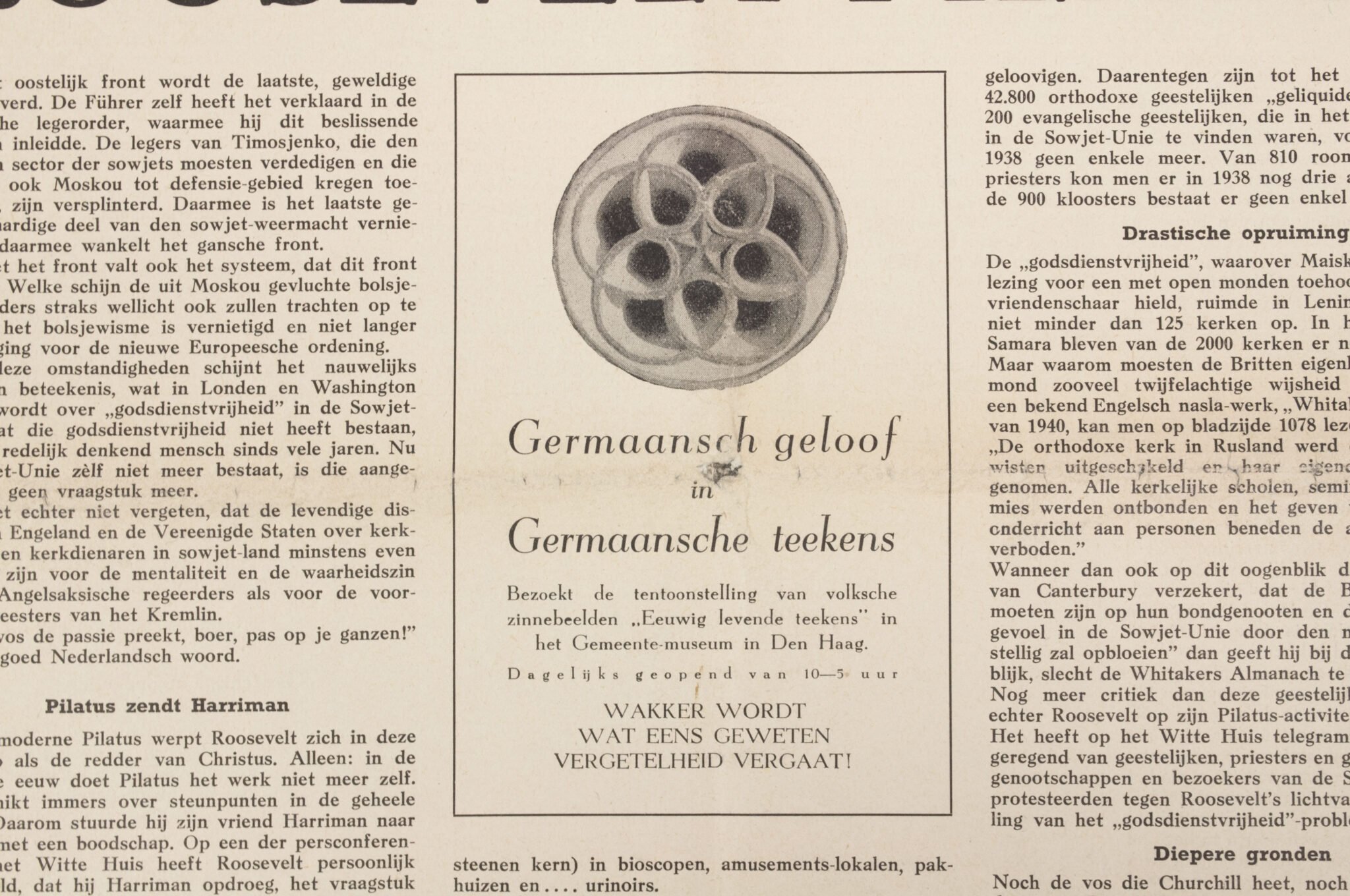 (Newspaper) Storm SS – Eerste Jrg. Nr. 20 – 24 October 1941 — image 3