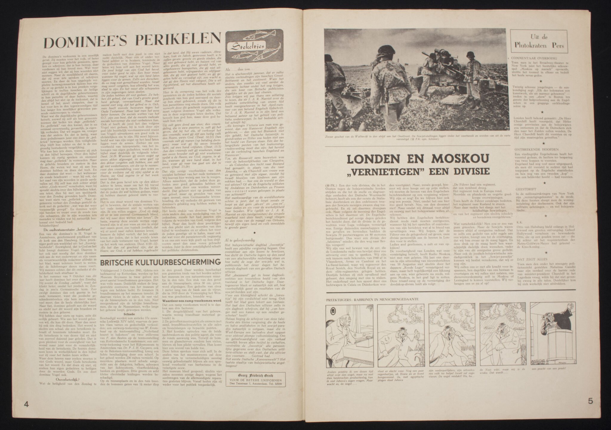 (Newspaper) Storm SS – Eerste Jrg. Nr. 20 – 24 October 1941 — image 7