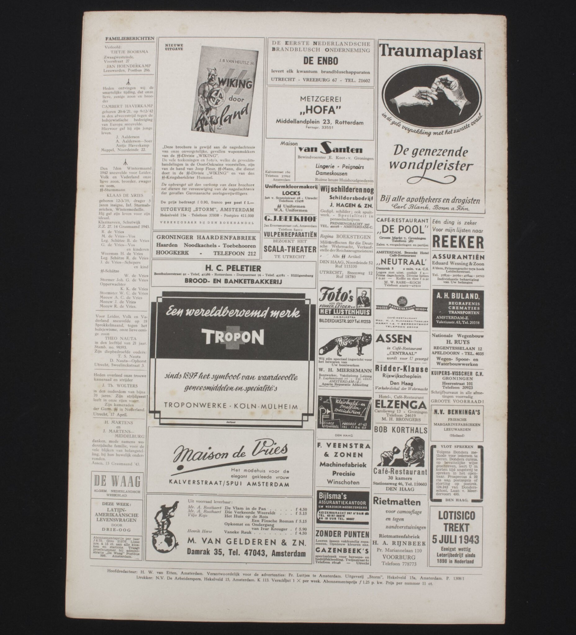 (Newspaper) Storm SS – Derde Jrg. Nr. 4 – 30 April 1943 — image 11