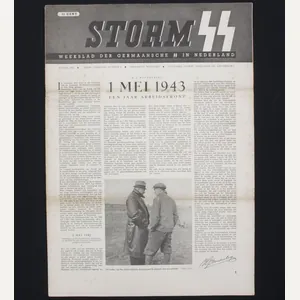 (Newspaper) Storm SS – Derde Jrg. Nr. 4 – 30 …