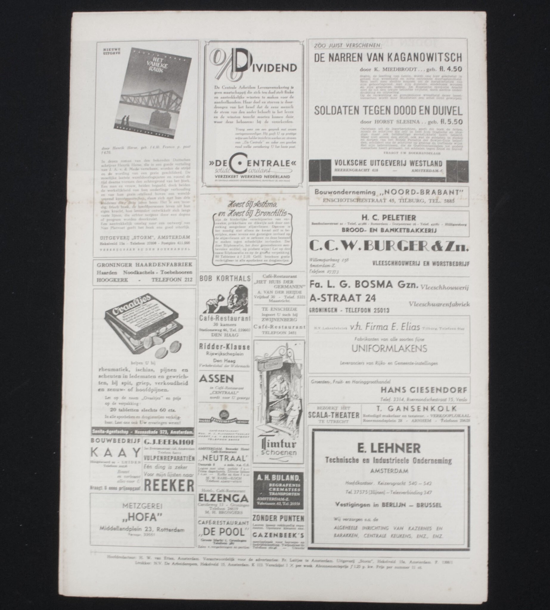 (Newspaper) Storm SS – Derde Jrg. Nr. 7 – 21 mei 1943 – REICHSSCHULE VALKENBURG!!! – RARE — image 15