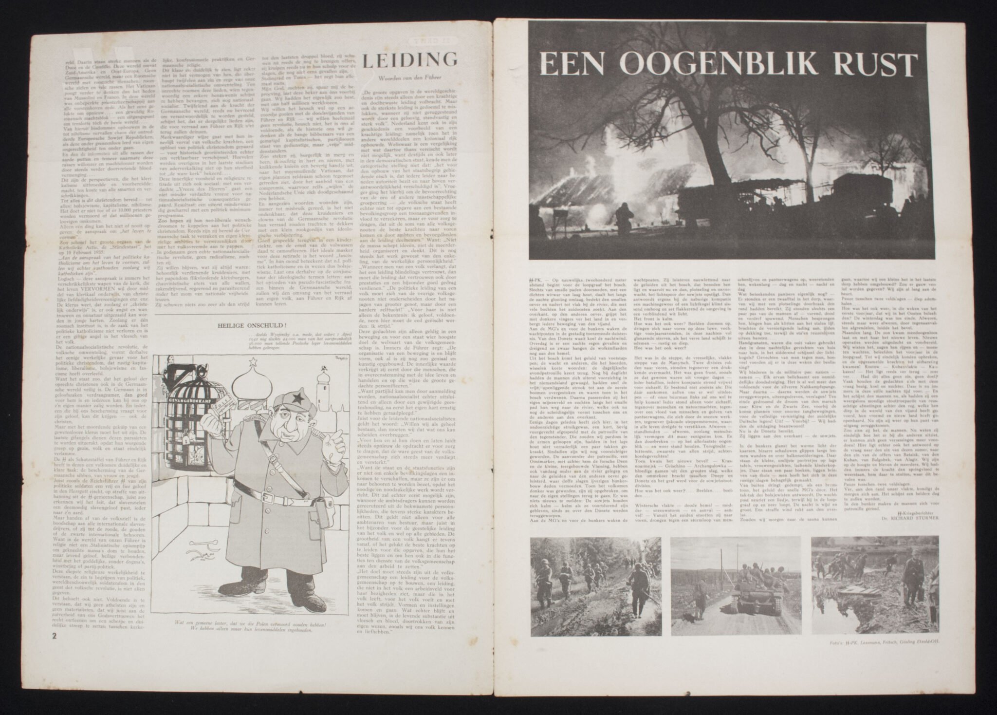 (Newspaper) Storm SS – Derde Jrg. Nr. 7 – 21 mei 1943 – REICHSSCHULE VALKENBURG!!! – RARE — image 3