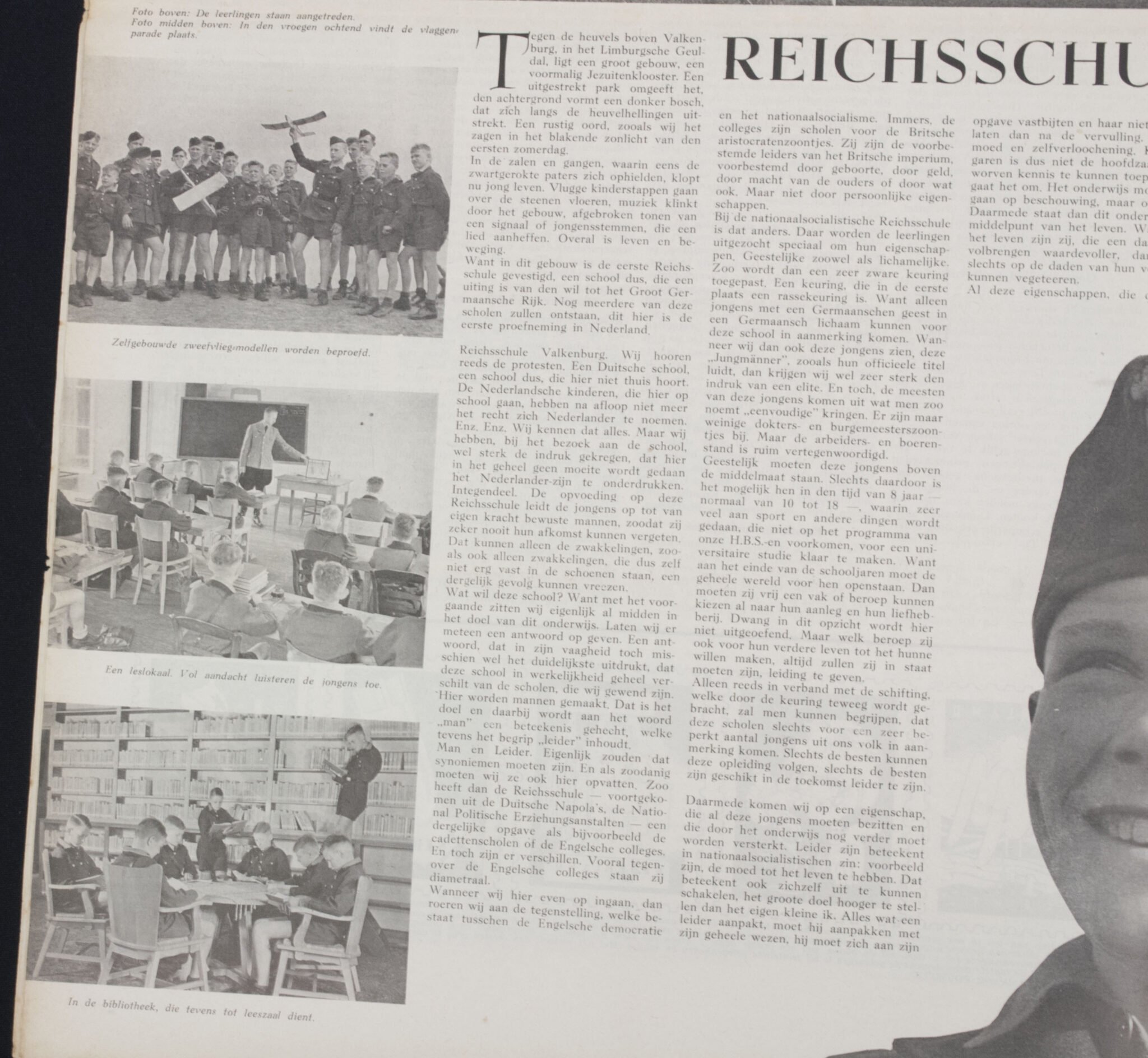 (Newspaper) Storm SS – Derde Jrg. Nr. 7 – 21 mei 1943 – REICHSSCHULE VALKENBURG!!! – RARE — image 9