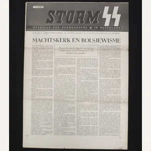 (Newspaper) Storm SS – Derde Jrg. Nr. 7 – 21 …