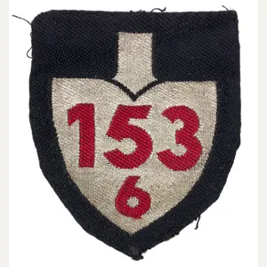 Reichsarbeitsdienst (RAD) shoulder unit executives (silver embroidered) patch 153/6