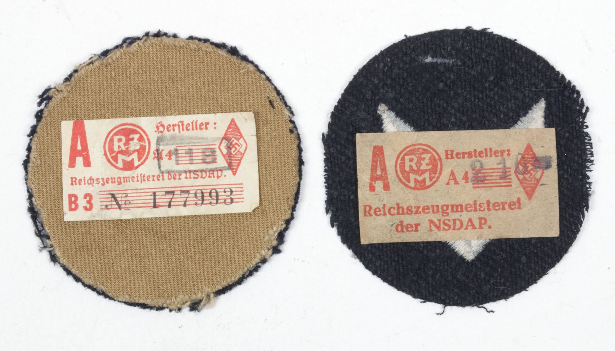 Marine Hitlerjugend (HJ) Oberrrottenführer/DJ Oberhordenführer + Oberjungenschaftsführer (With RZM paper tags) — image 2