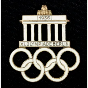 Olympic Games 1936 Berlin commemorative badge