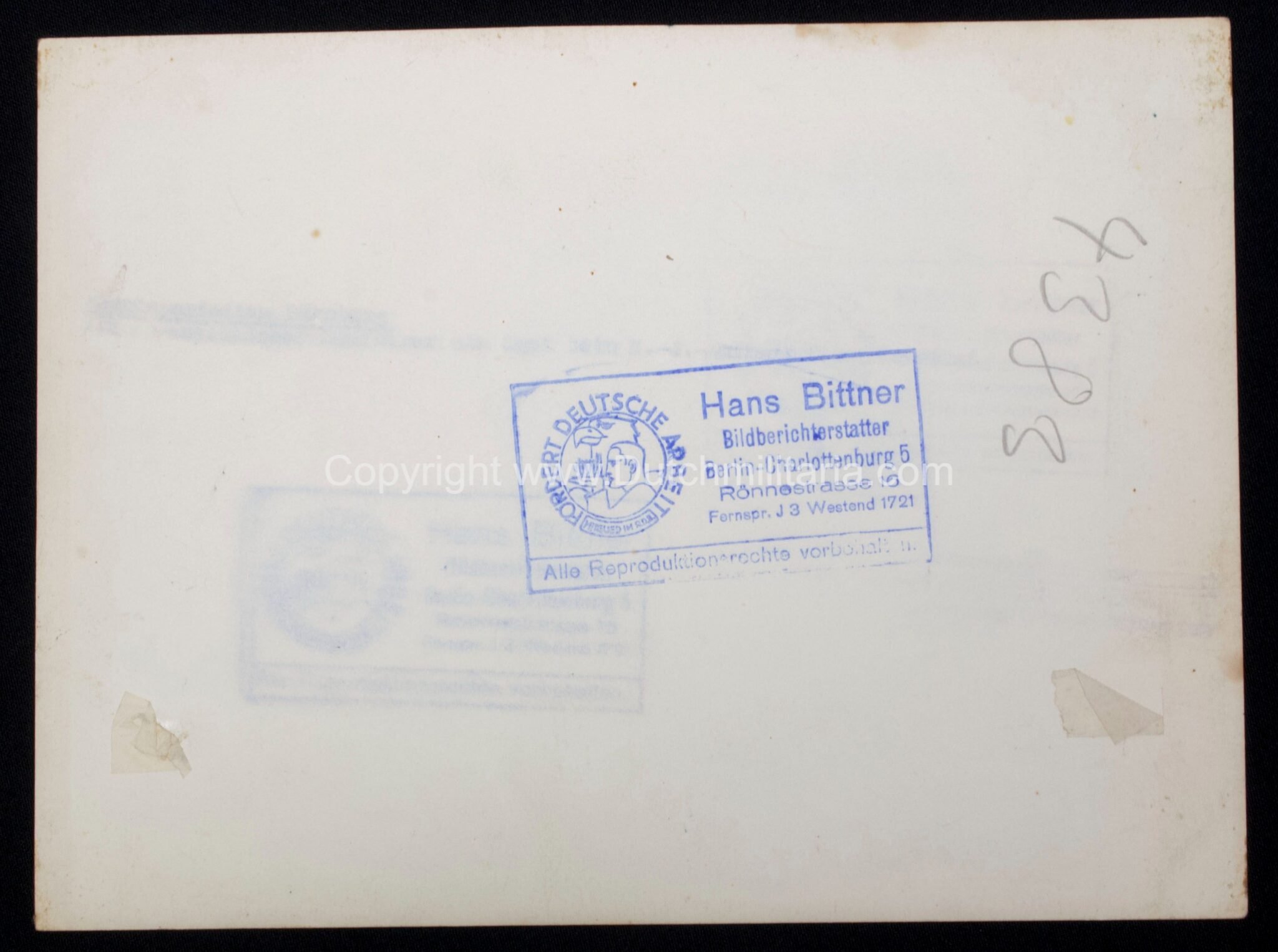 (Pressphoto) Marsch with Deutschland Erwache Standarten (24 x 18 cm) – large size — image 2