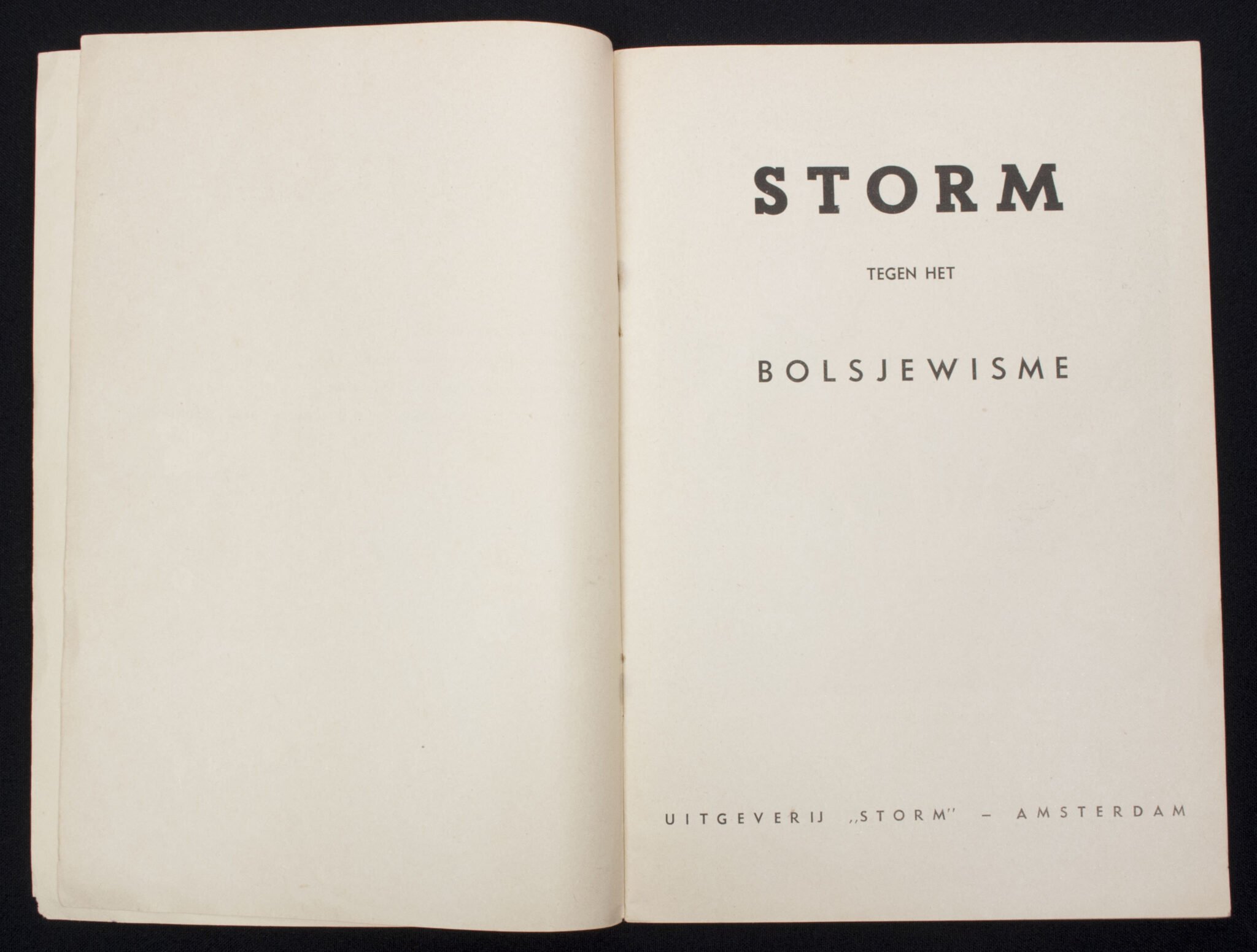 (Brochure) Dutch-SS – Storm tegen het Bolsjewisme (1941) – rare — image 3
