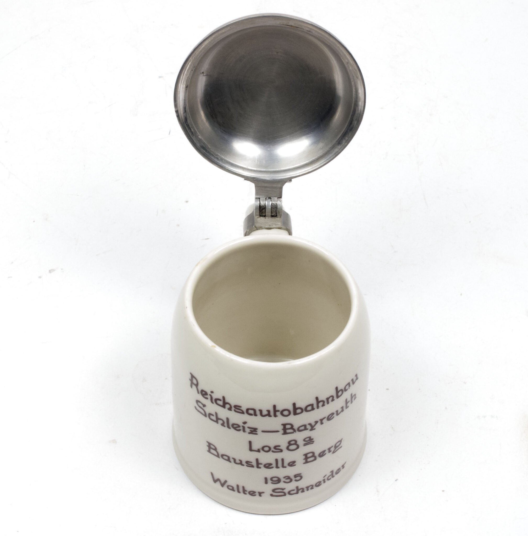 (Beerstein) Reichsarbeitsdienst (RAD) Reichsautobahn Schleiz – Bayreuth Los 8a. Baustelle Berg 1935 Walter Schneider — image 19