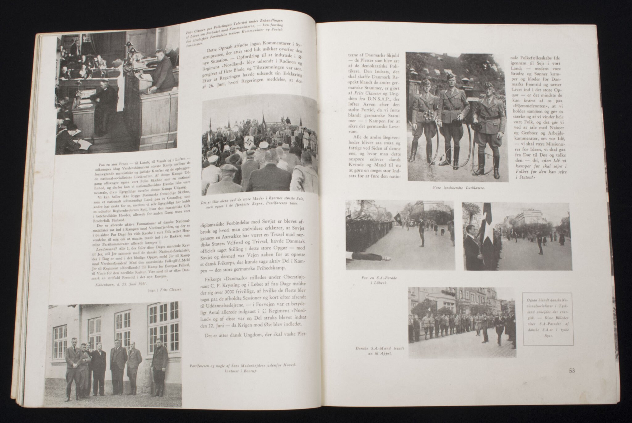 (Denmark) D.N.S.A.P. Magazine Jul I. Norden 1941 — image 12