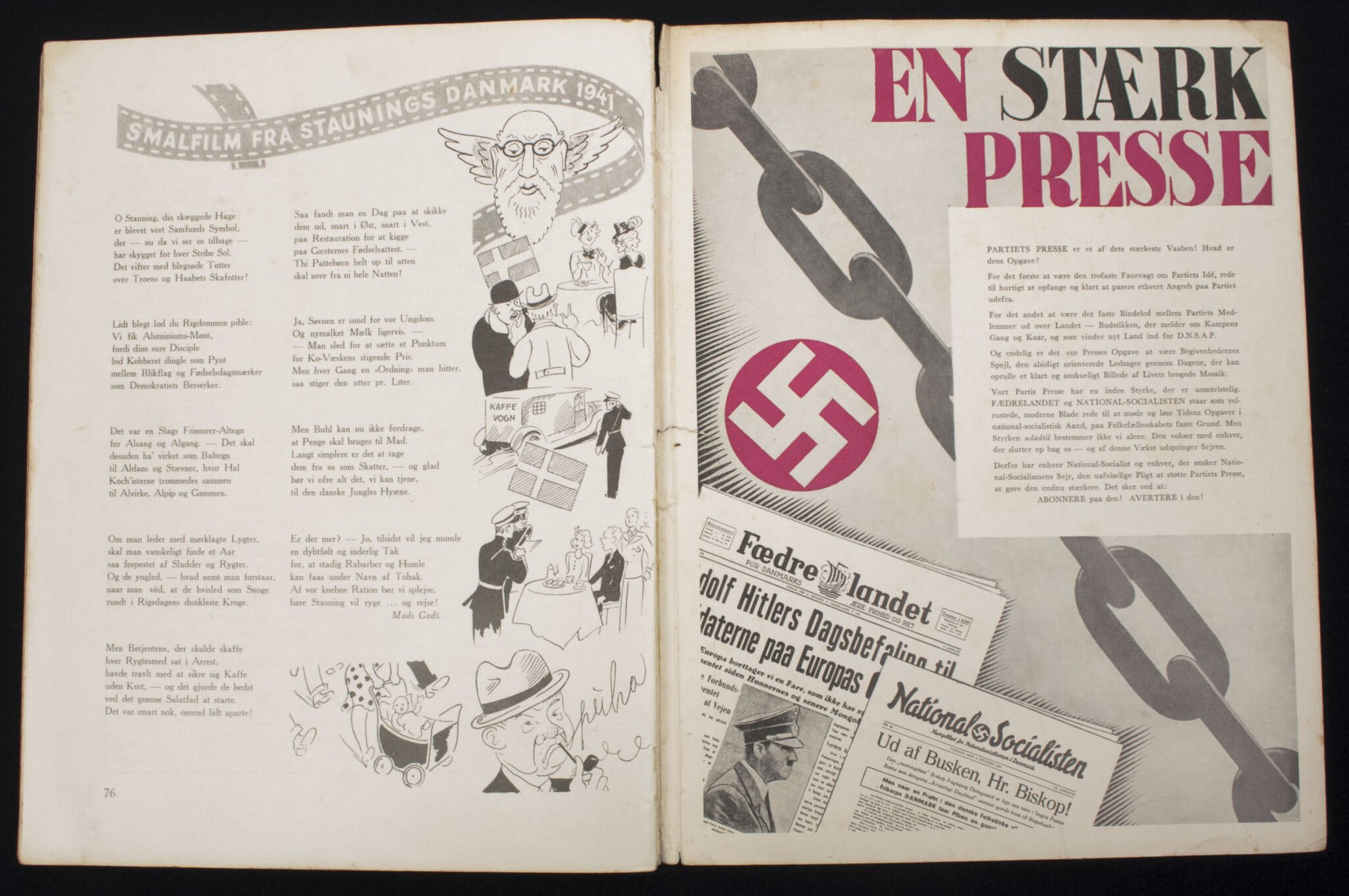 (Denmark) D.N.S.A.P. Magazine Jul I. Norden 1941 — image 14