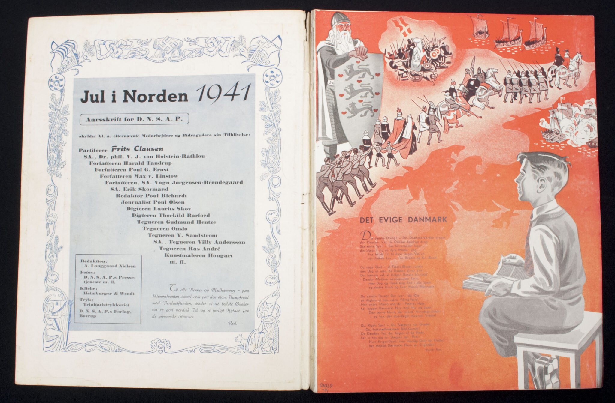 (Denmark) D.N.S.A.P. Magazine Jul I. Norden 1941 — image 3