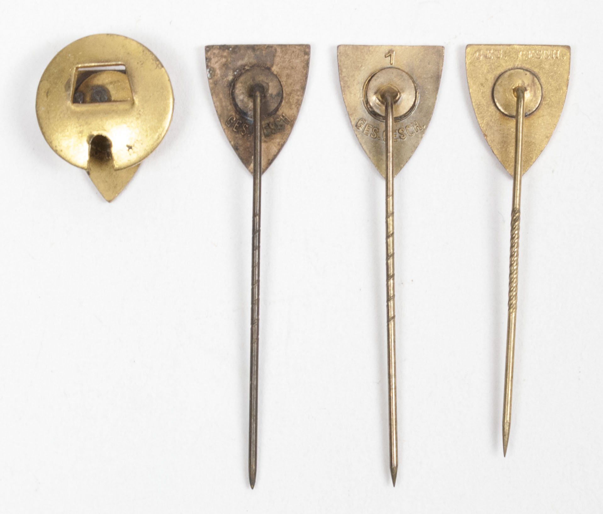 Kyffhäuserbund 4x memberbadges — image 2